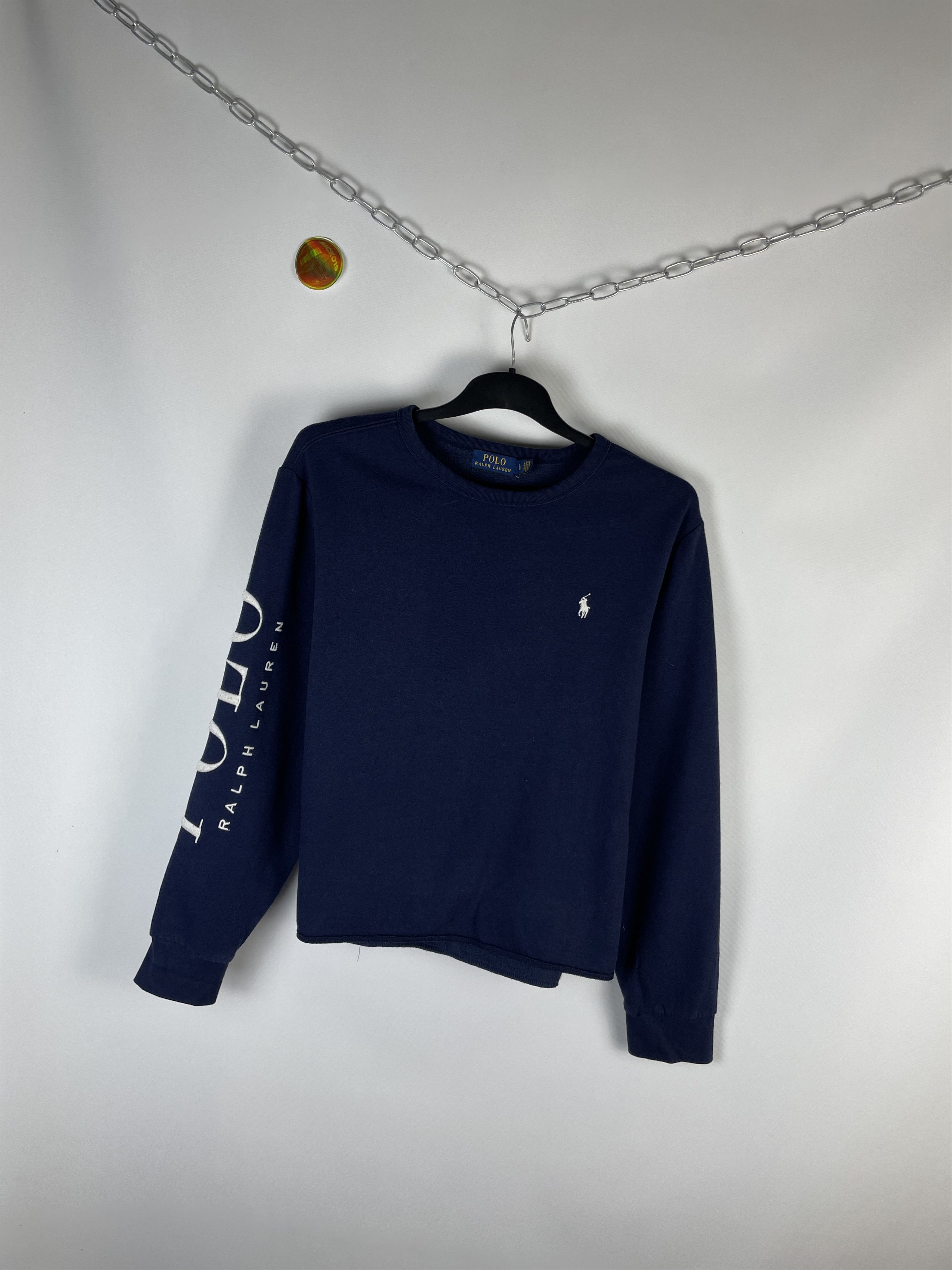 Polo Ralph Lauren × Vintage Vintage Polo Ralph Lauren Sweat Sweatshirts Size L / US 10 / IT 46 - 2 Thumbnail
