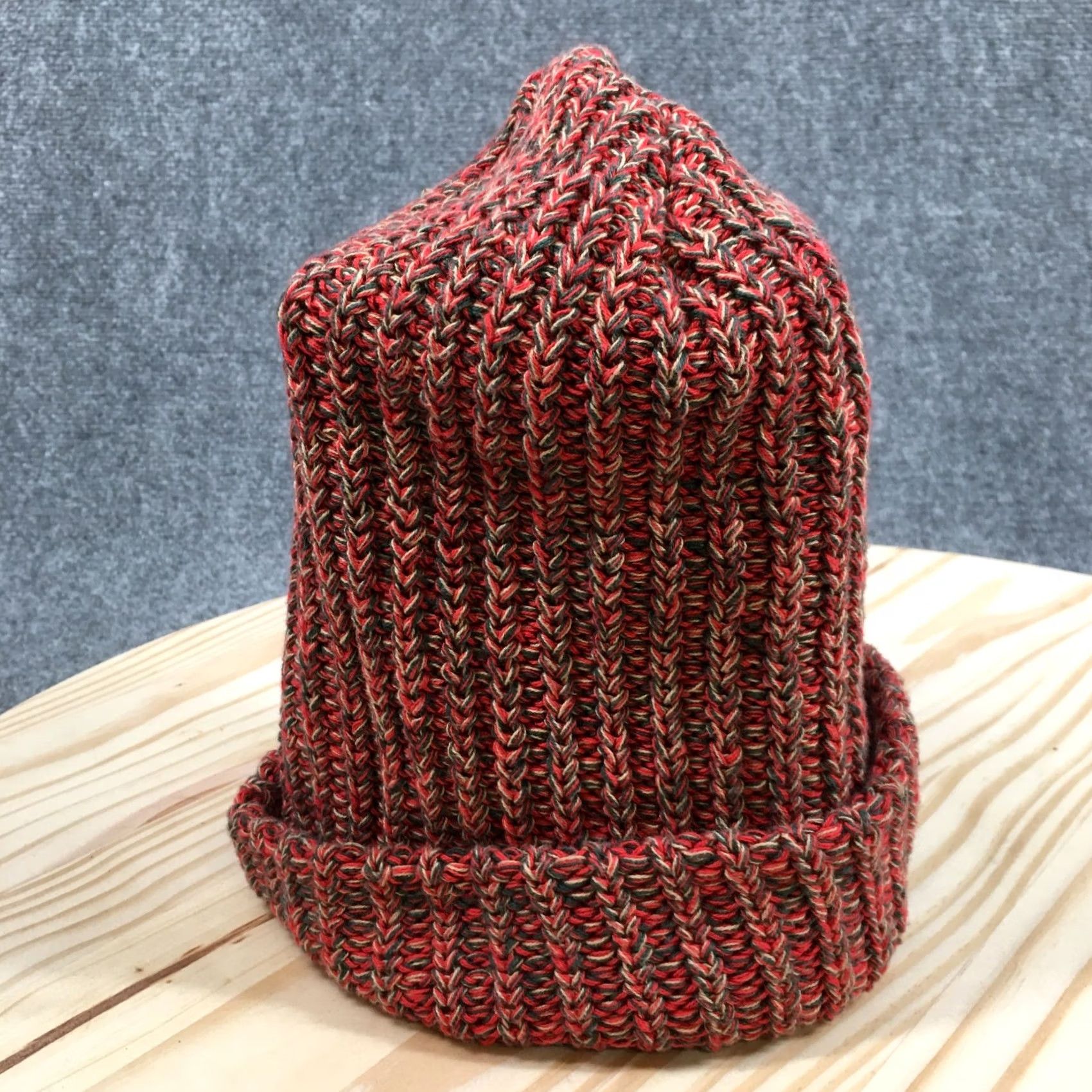 Vintage Minnesota Wild Love Your Melon Beanie Hat Unisex Red OS Adjustable Cotton Winter Size ONE SIZE - 7 Thumbnail