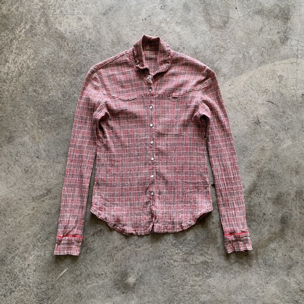 Tsumori Chisato Vintage tsumori chisato pleated shirt inspired issey miyake Size S / US 4 / IT 40 - 1 Thumbnail