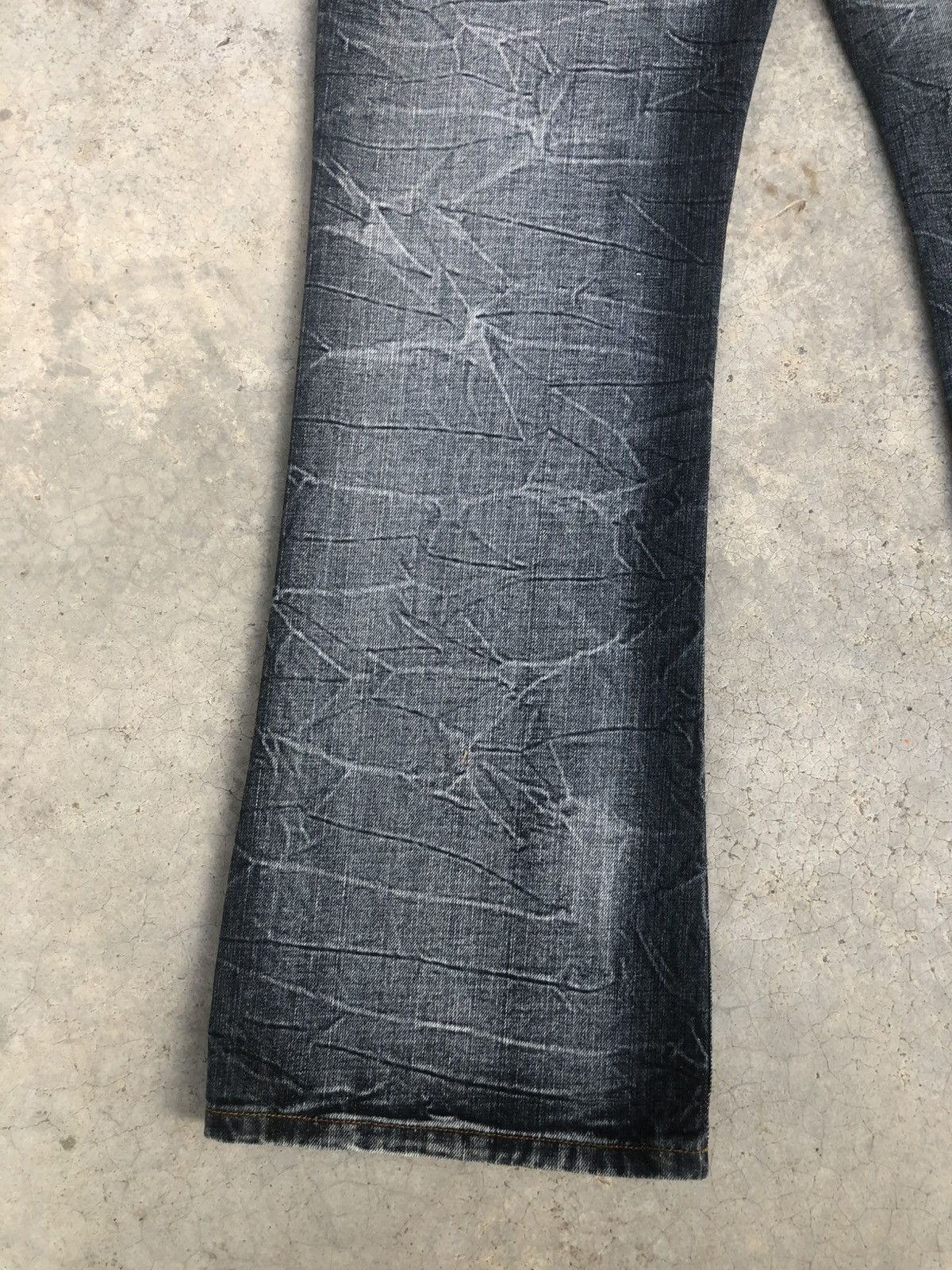 If Six Was Nine Japanese Black ant Flared Jeans Distressed Jeans Size US 38 / EU 54 - 11 Thumbnail