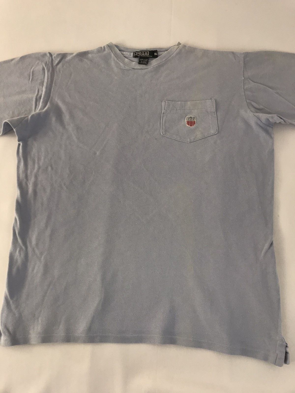 Polo Ralph Lauren Polo by Ralph Lauren Single Pocket Tee T-shirt Unisex Wea Size US L / EU 52-54 / 3 - 3 Thumbnail