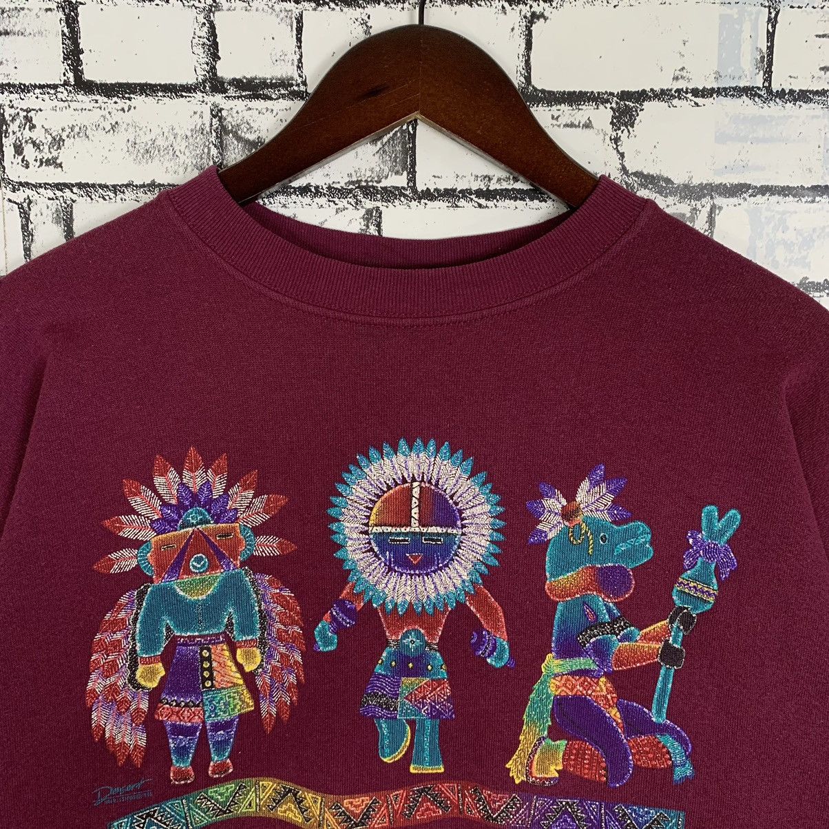 Dezert × Vintage Vintage 90s Desert Sweatshirt Crewneck Size US L / EU 52-54 / 3 - 2 Thumbnail