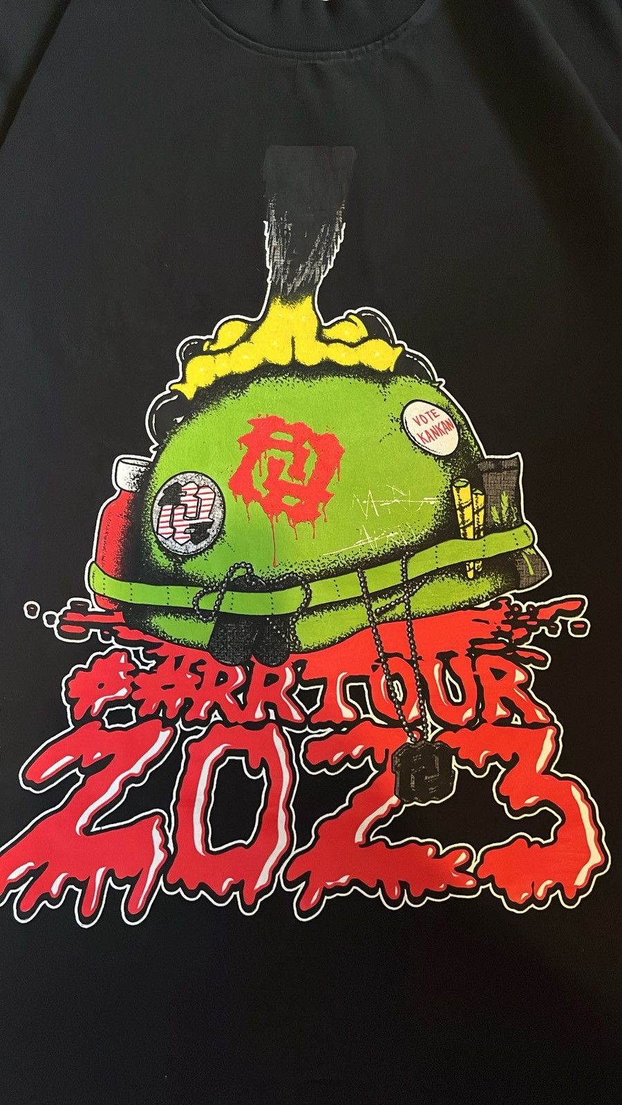 Other RR tour 2023 black tee Size US S / EU 44-46 / 1 - 2 Thumbnail