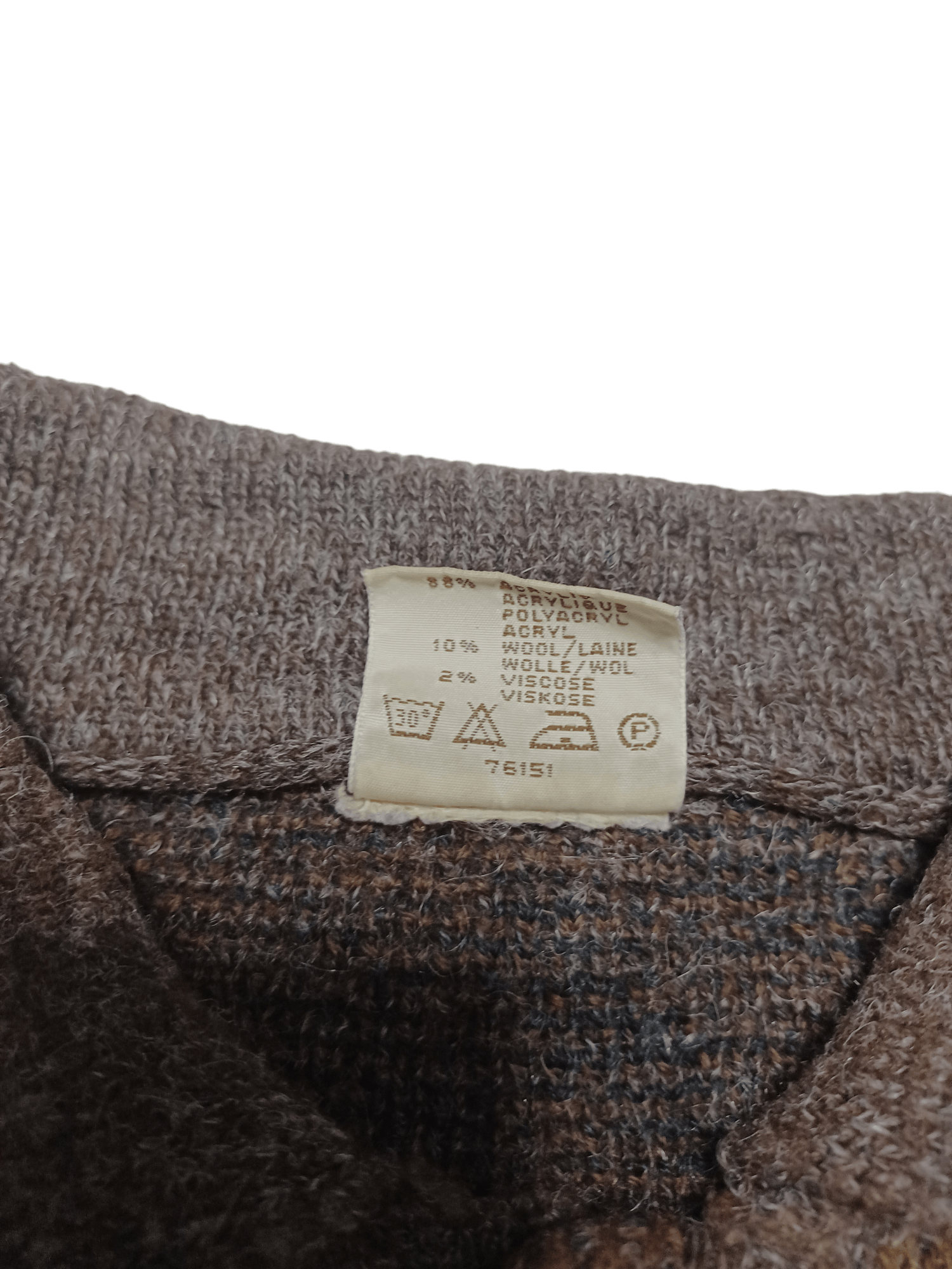 Other MADE IN ITALY VINTAGE WOOL QUATER SWEATER 1/4 OLDMONEY Size US XL / EU 56 / 4 - 5 Thumbnail