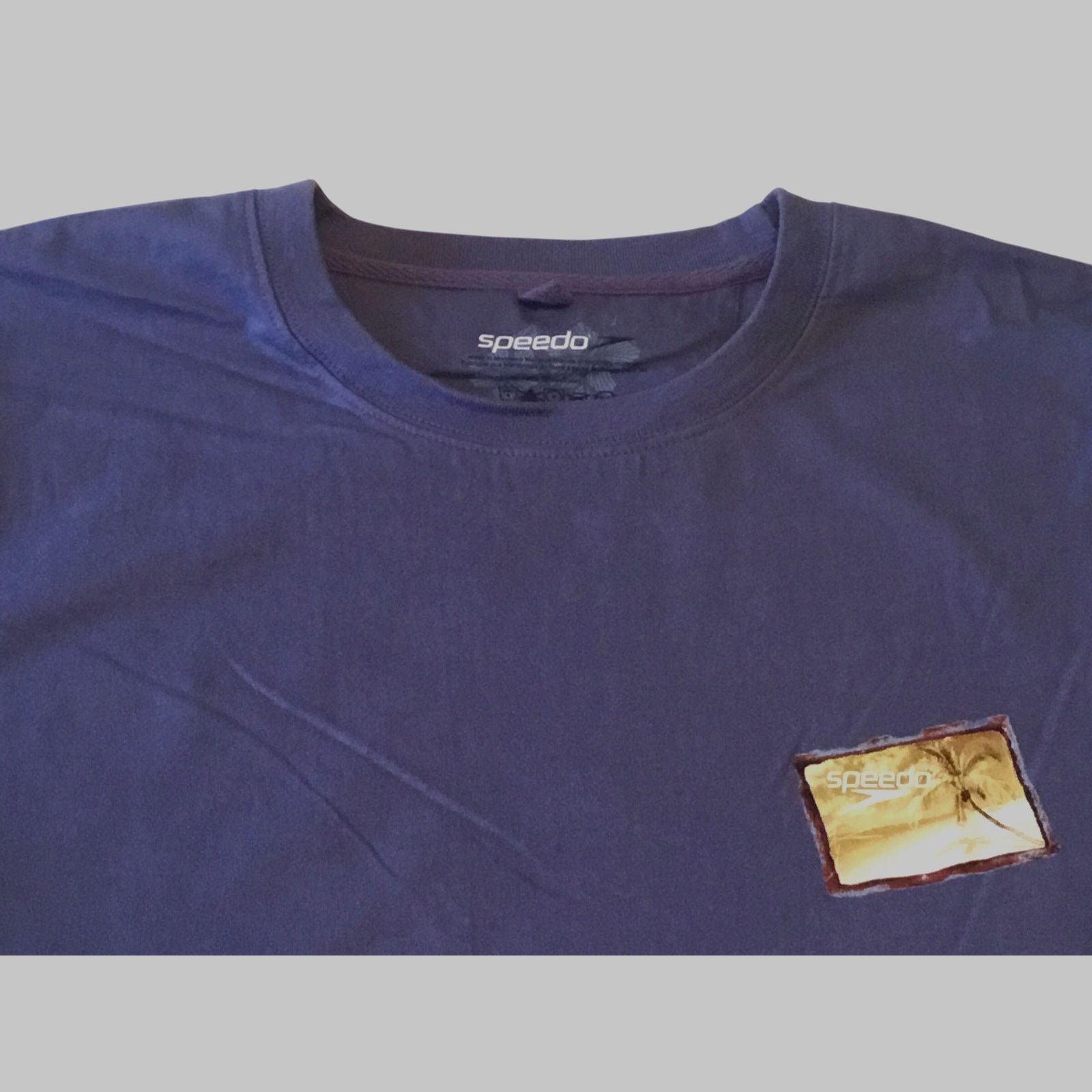 Speedo Speedo T-Shirt XL Blue Cabo San Lucas Aug 1983 Postcard Size US XL / EU 56 / 4 - 2 Thumbnail