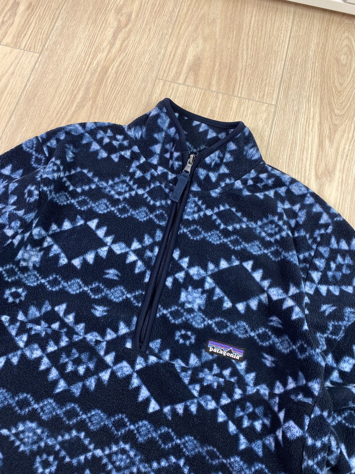 Japanese Brand × Patagonia × Vintage Patagonia Synchilla Aztec Fleece Snap-t USA Made RARE Groovy Size US S / EU 44-46 / 1 - 4 Thumbnail