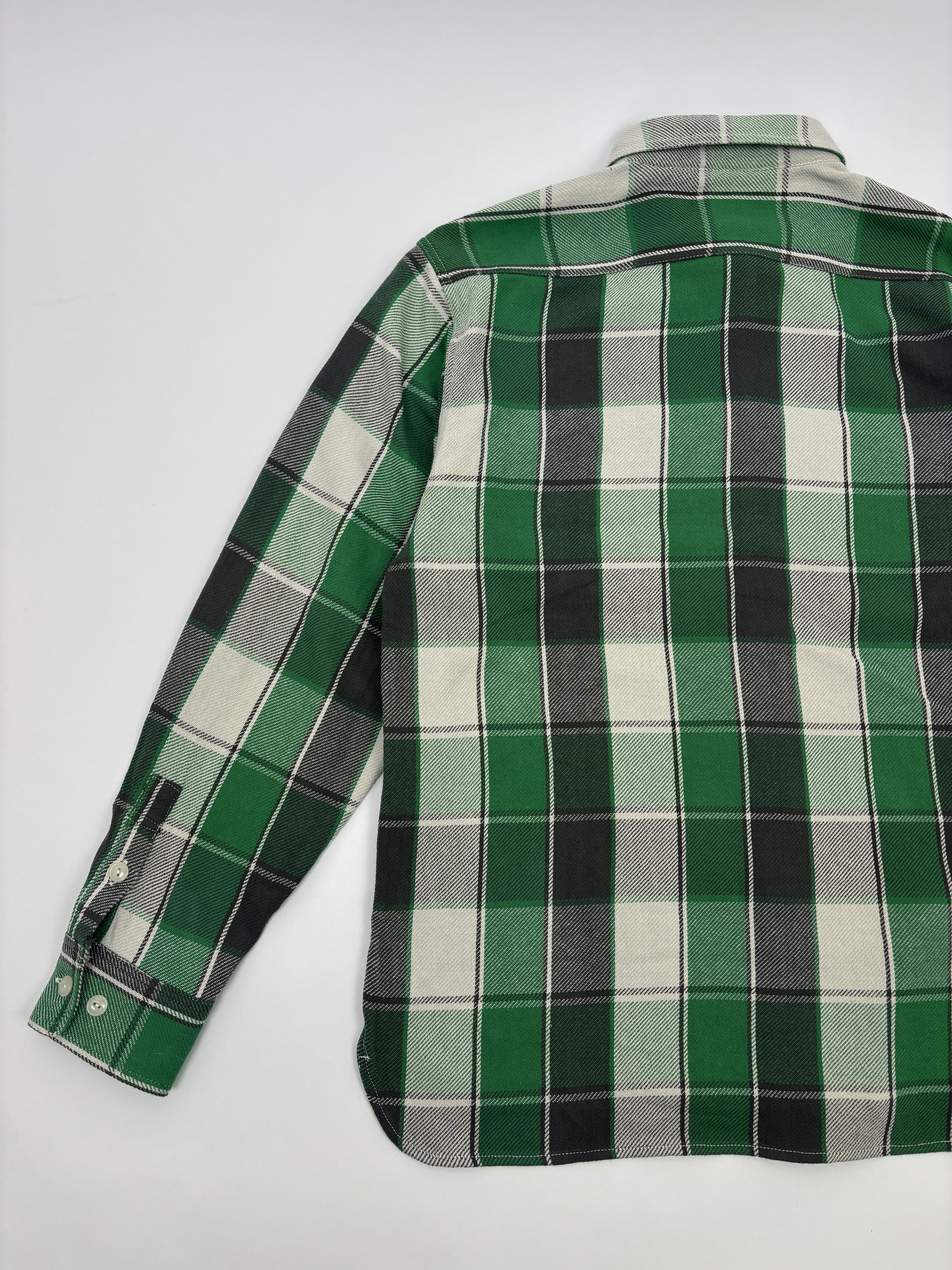 Cushman Cushman Vintage Check Work Shirt Size US XL / EU 56 / 4 - 7 Thumbnail