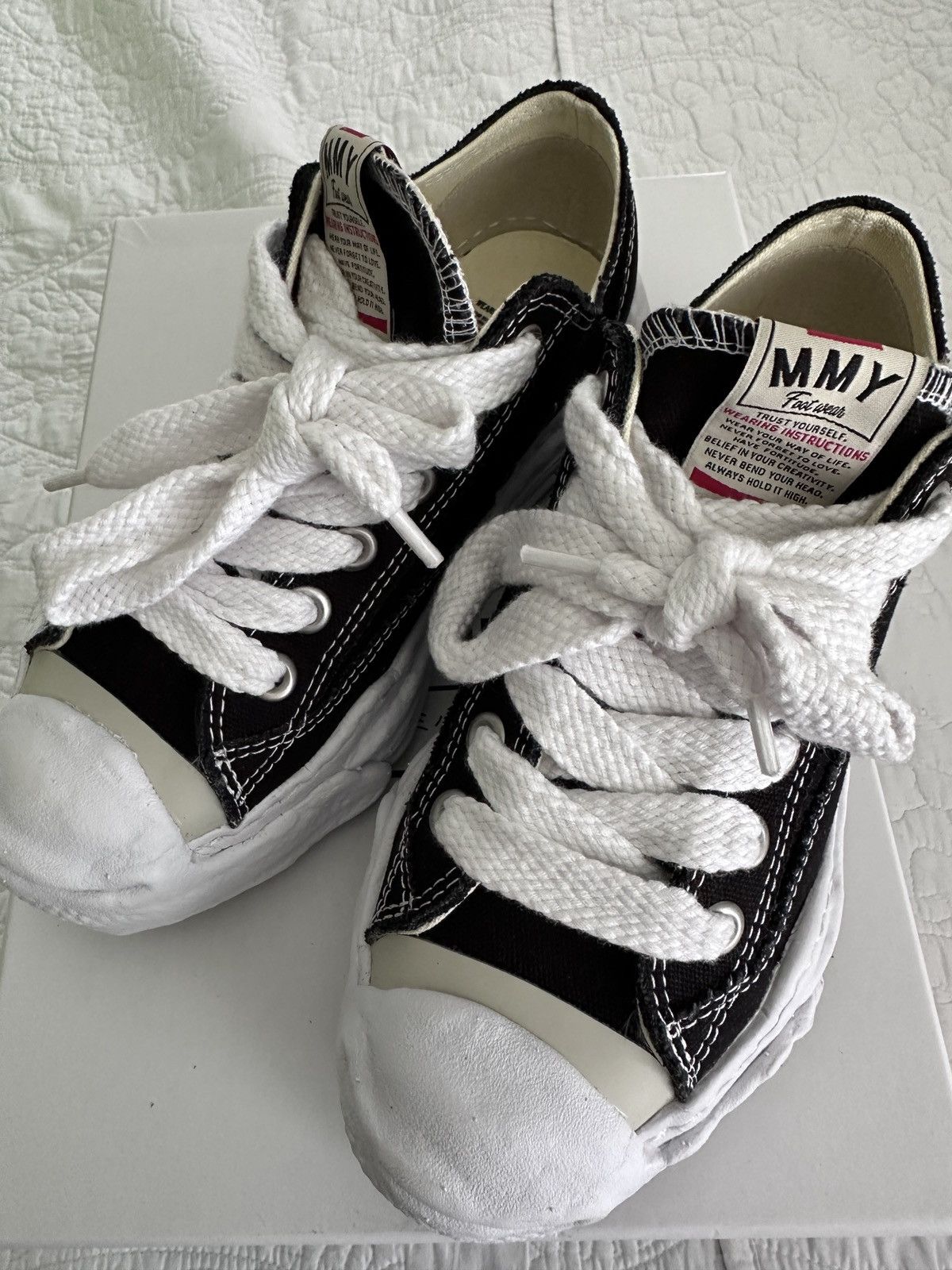 Maison Mihara Yasuhiro Hank OG Solo Canvas Low