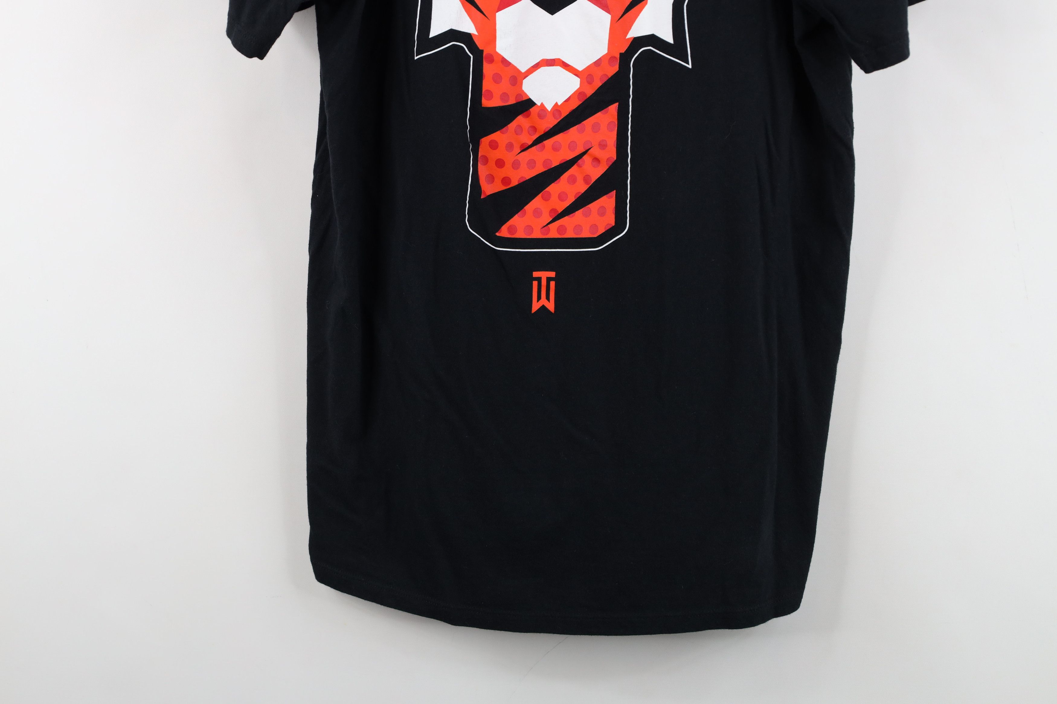 Nike Nike Golf Tiger Woods Tiger Head Short Sleeve T-Shirt Black Size US M / EU 48-50 / 2 - 3 Thumbnail