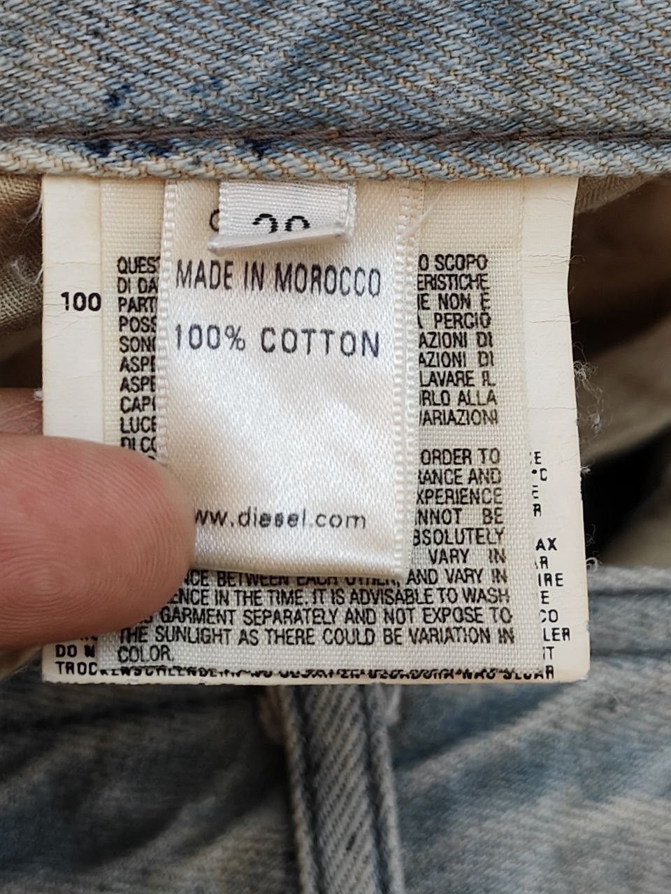 Diesel Diesel Cargo Denim Size US 28 / EU 44 - 13 Thumbnail