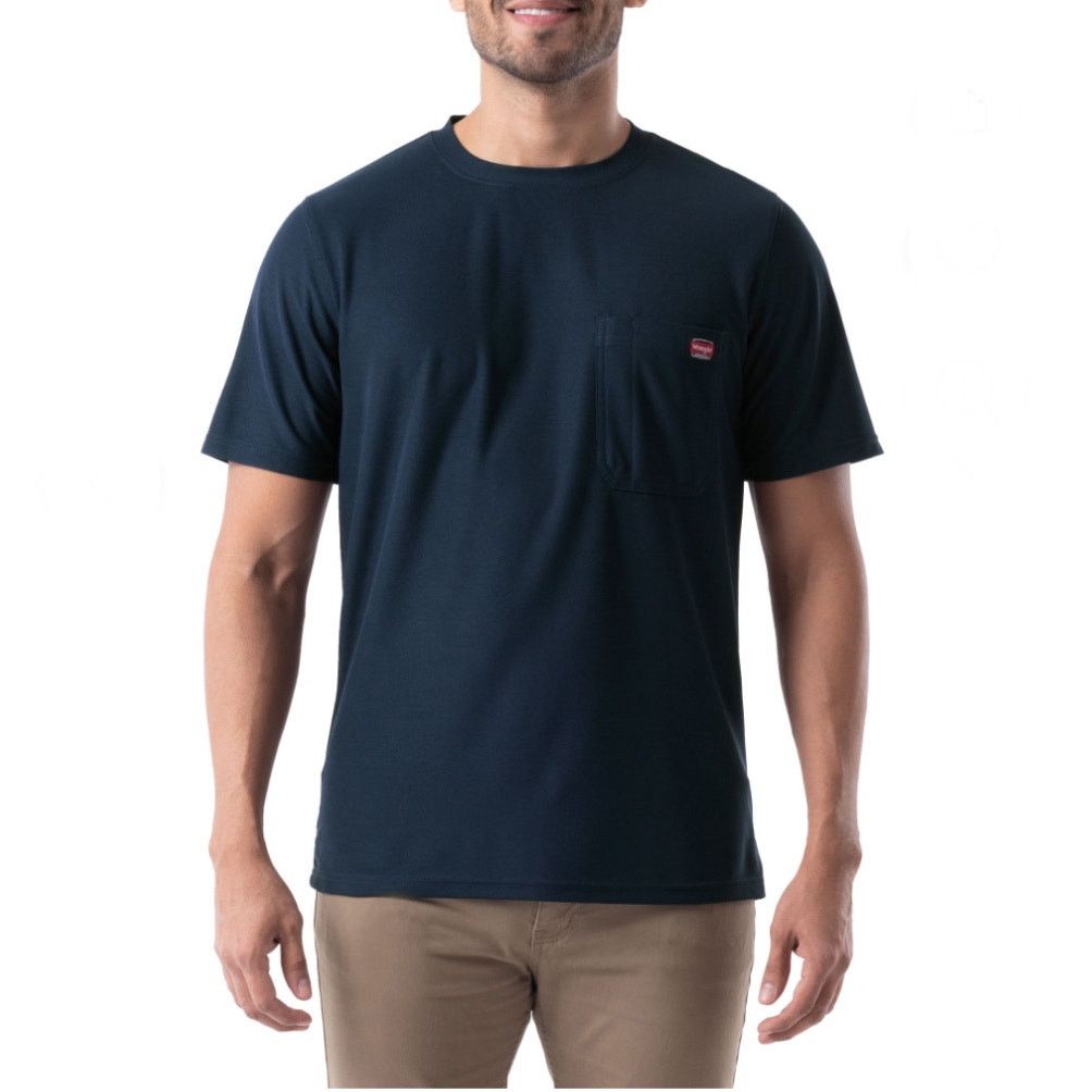 Wrangler Wrangler Workwear Men's Short Sleeve Performance Tee Size US M / EU 48-50 / 2 - 1 Thumbnail