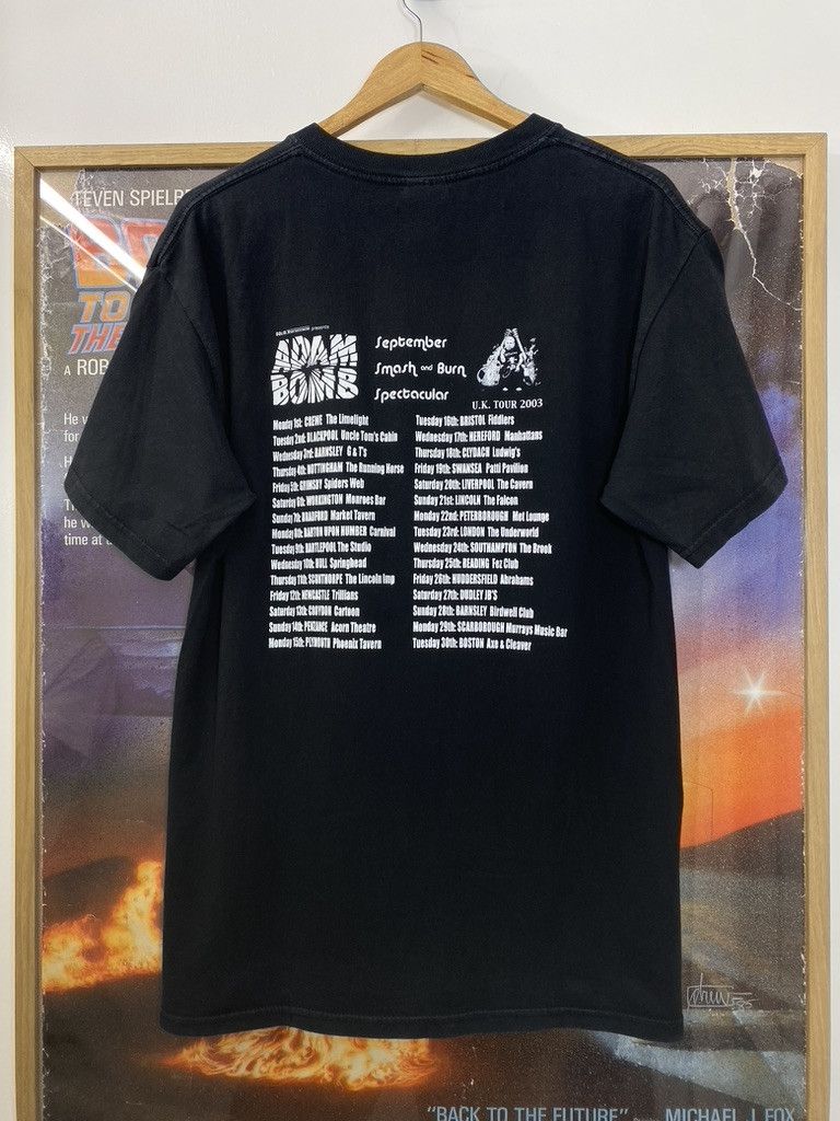 Band Tees × Vintage 2003 Vintage Adam Bomb Smash And Burn UK Tour Tee Size US L / EU 52-54 / 3 - 2 Thumbnail