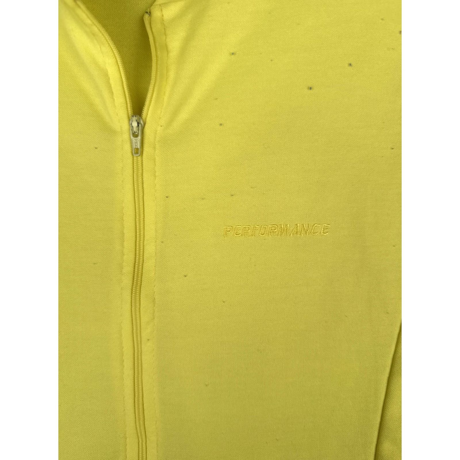 Vintage VINTAGE Performance Women's Wear Cycling Jersey Shirt Womens Large Yellow 1/4 Zip Pockets Size L / US 10 / IT 46 - 6 Thumbnail