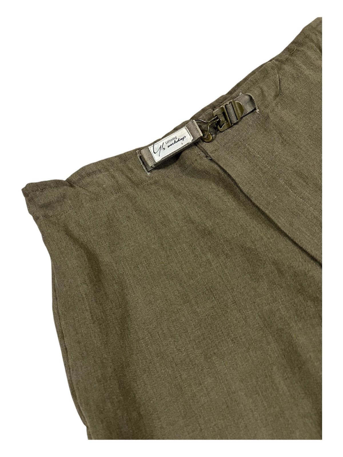 Yohji Yamamoto ARCIEVE 1980s Yohji Yamamoto Workshop Hook J-Cut Wool Pants Size US 32 / EU 48 - 5 Thumbnail