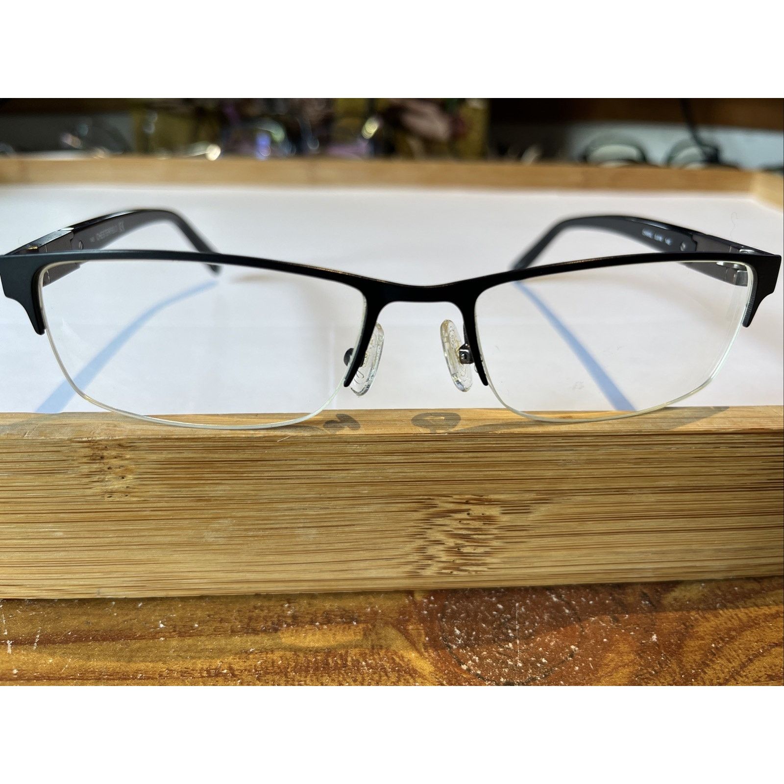 Other CHESTERFIELD CH45XL 0JVW BLACK EYEGLASSES 56-18-145 Half Rim Size ONE SIZE - 1 Thumbnail