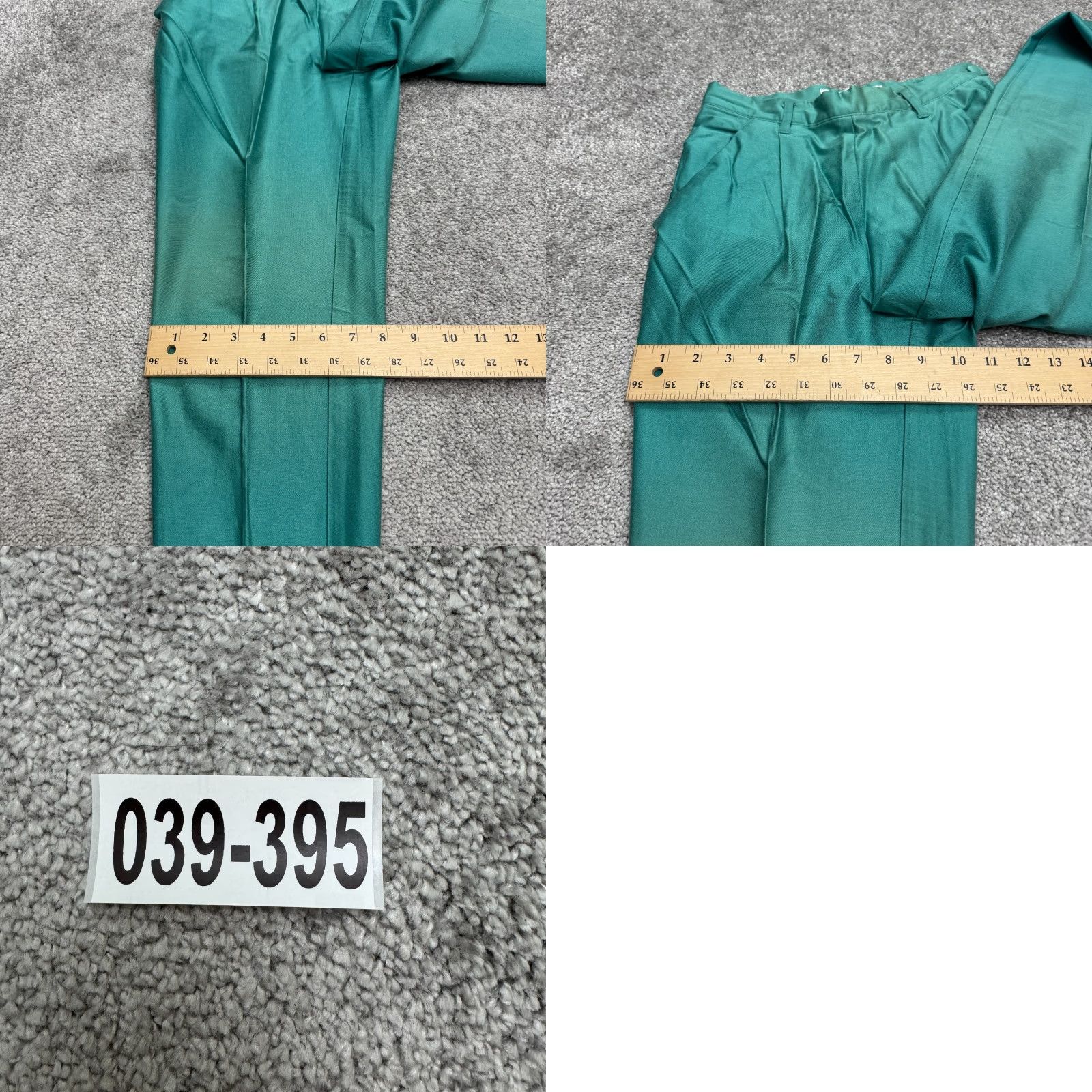 Vintage Vintage The Limited Stirrup Pants Womens 6 Green High Rise Pleated Trouser Dress Pants Tapered 90s Retro Classic Womens Size 28" / US 6 / IT 42 - 10 Thumbnail