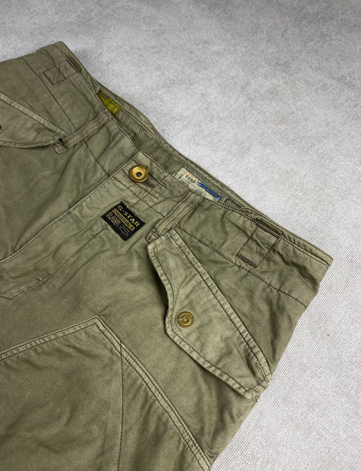 G-Star Vintage multi pocket cargo G-Star Raw jeans y2k Size US 31 - 6 Thumbnail
