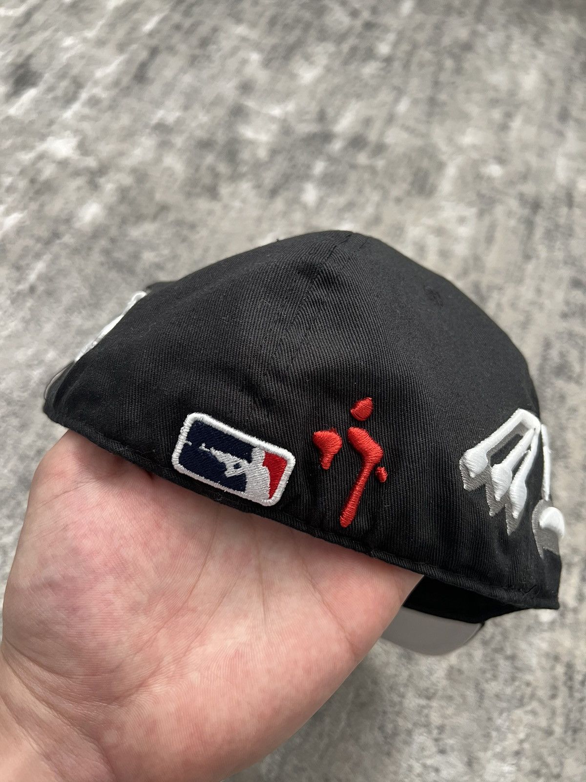 murd333r.fm Brand New Murd333r.FM Fitted Hat sz 7 1/4 | Grailed