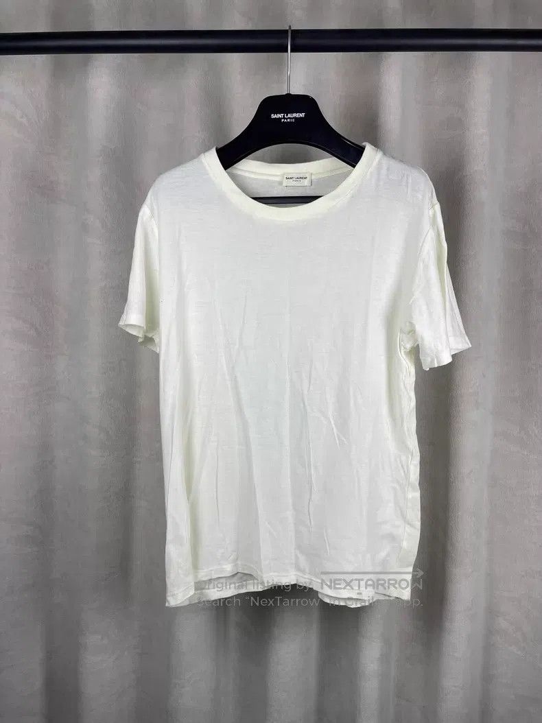 Saint Laurent Paris Saint Laurent Paris Slogan Short Sleeve i Size US XS / EU 42 / 0 - 1 Thumbnail