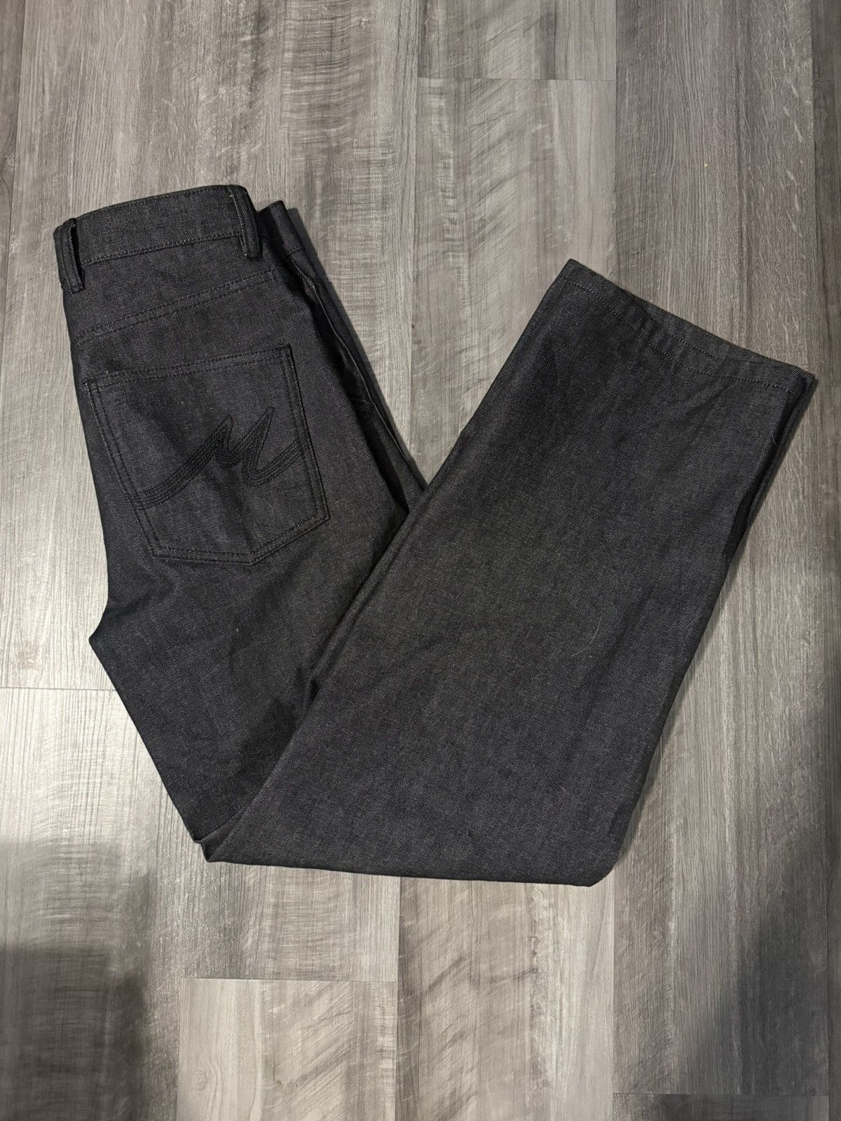 Mutimer Mutimer Black Cowboy Raw Denim Size US 30 / EU 46 - 3 Thumbnail