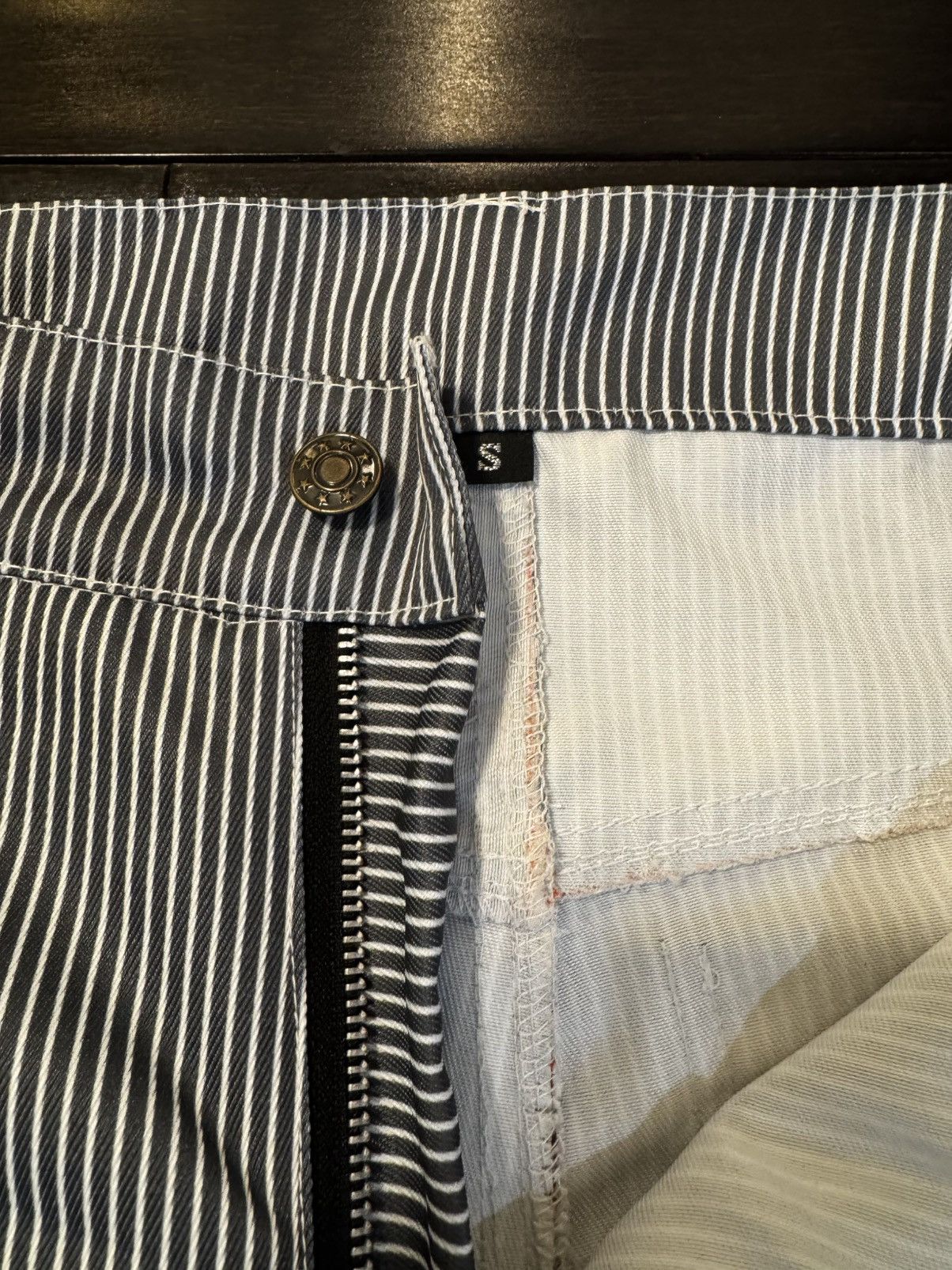 Japanese Brand Pinstripe Pants Size US 30 / EU 46 - 4 Thumbnail