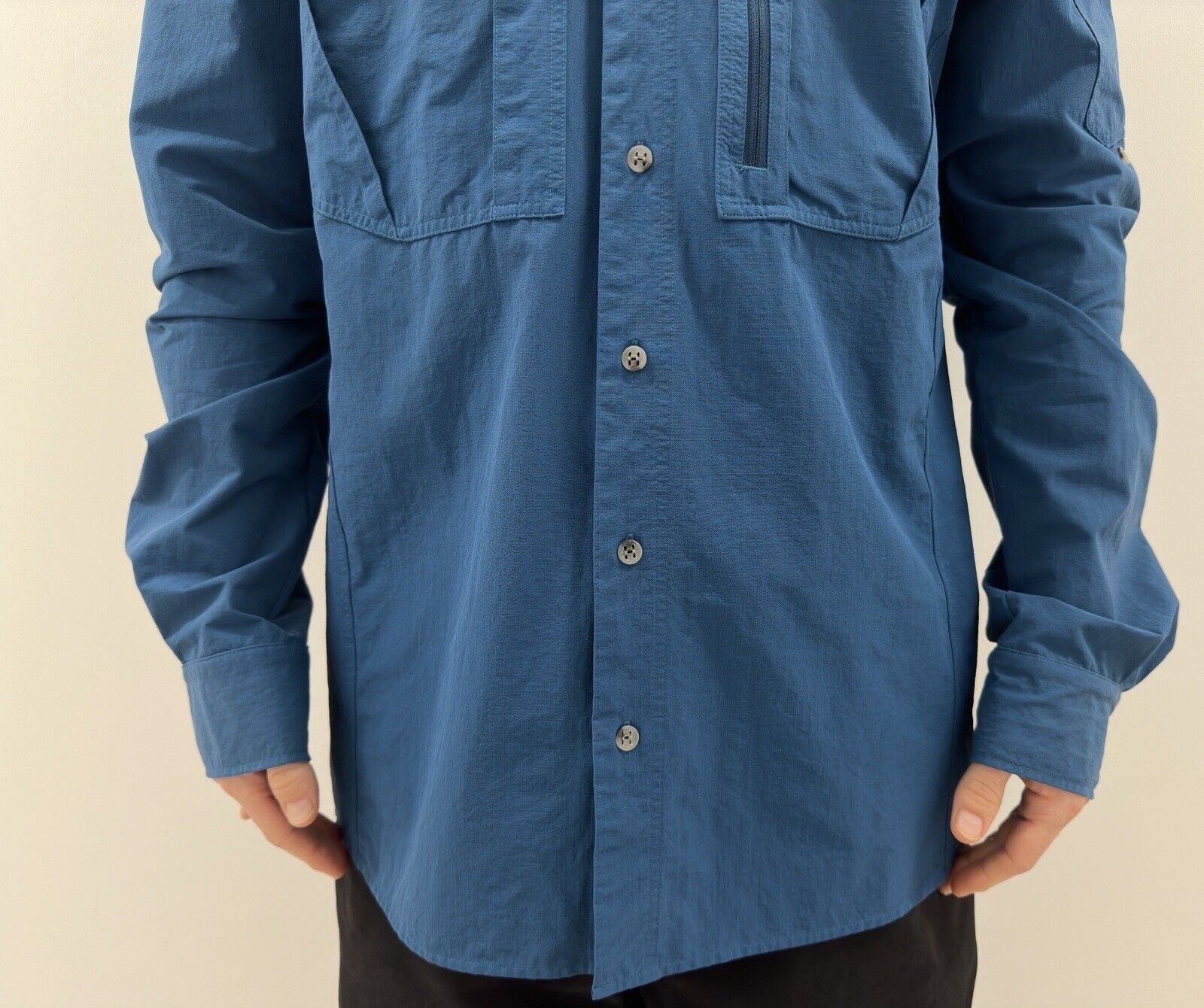 Haglofs Haglofs Shirt Overshirt Pocket Outdoor Hiking Polyamide Size US XL / EU 56 / 4 - 6 Thumbnail