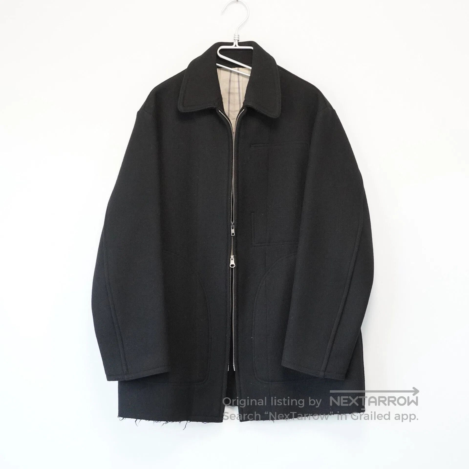 Y's for Men Yohji Yamamoto Black Heavy Jacket. Size US M / EU 48-50 / 2 - 1 Thumbnail