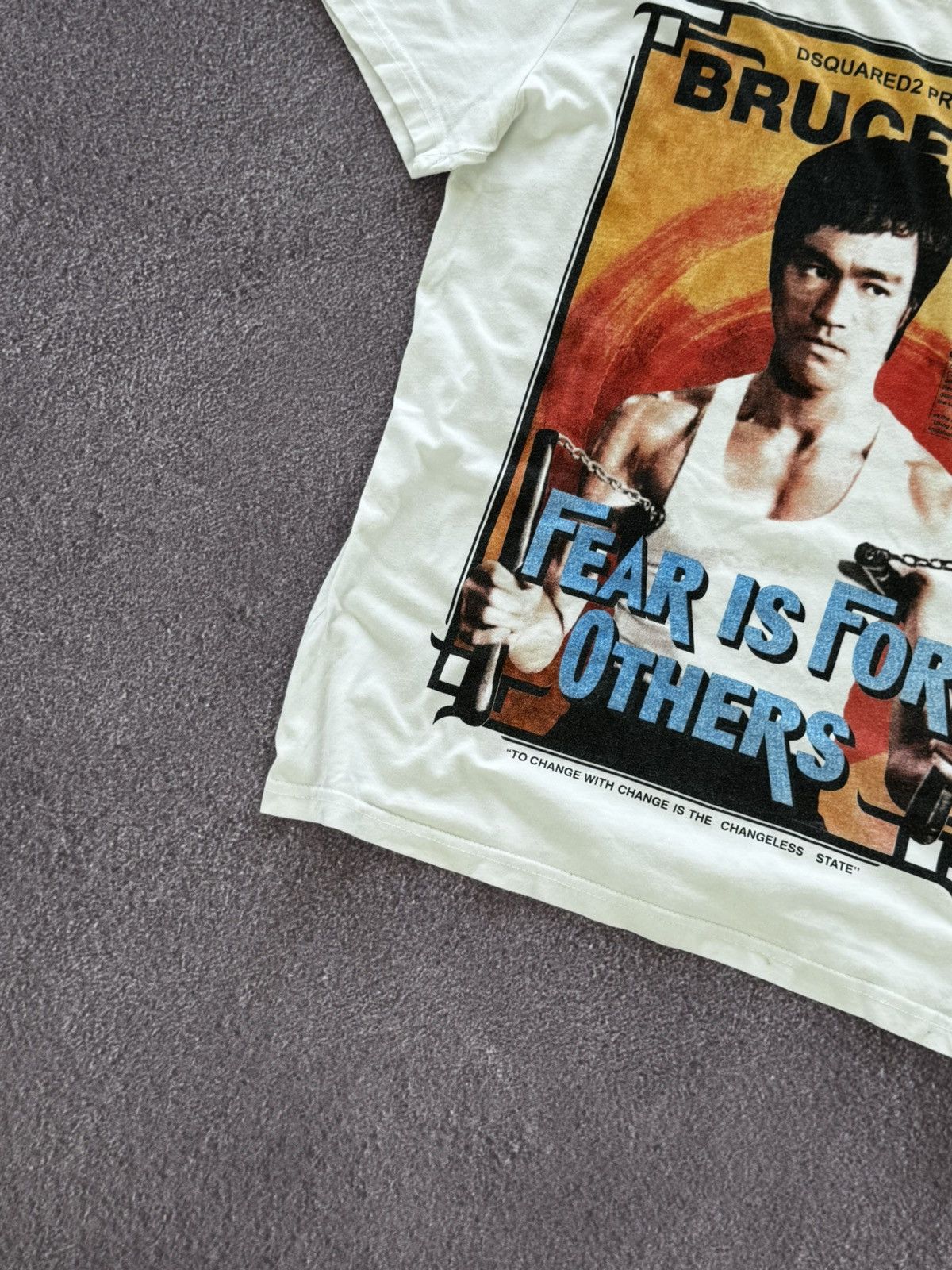 Dsquared2 00s Dsquared Bruce Lee Logo Y2K Printed T-Shirt Size US M / EU 48-50 / 2 - 7 Thumbnail