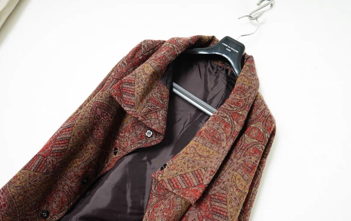 Yohji Yamamoto Yohji Yamamoto Vintage Embroidery Print Oversized Jacket Size US S / EU 44-46 / 1 - 4 Thumbnail
