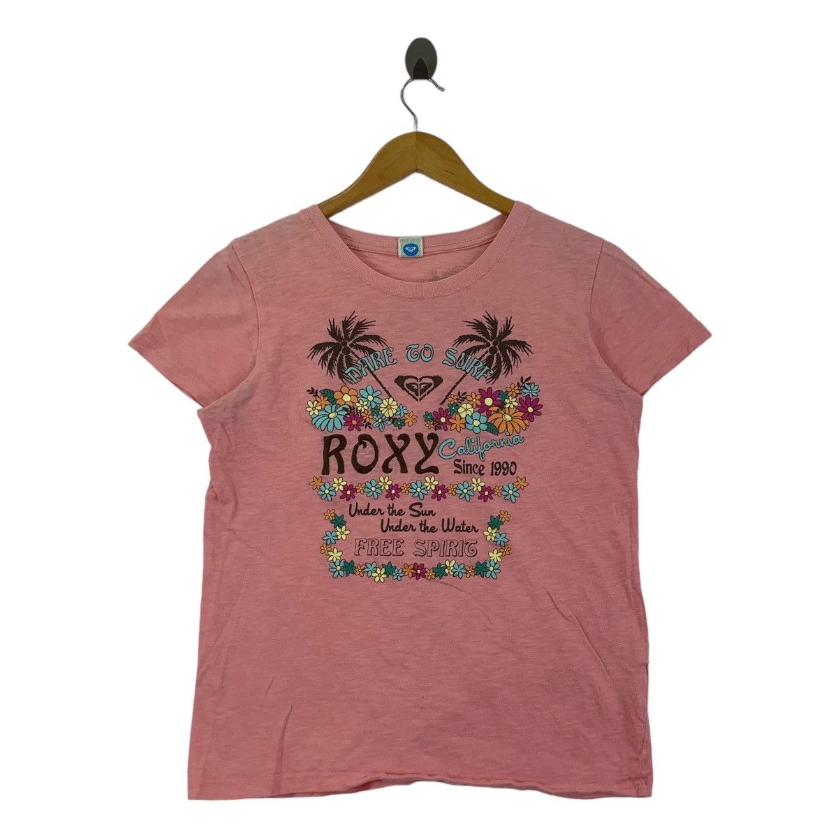 Quiksilver QUIKSILVER ROXY Flowers California Spirit Tee Shirt Size XL / US 12-14 / IT 48-50 - 1 Thumbnail