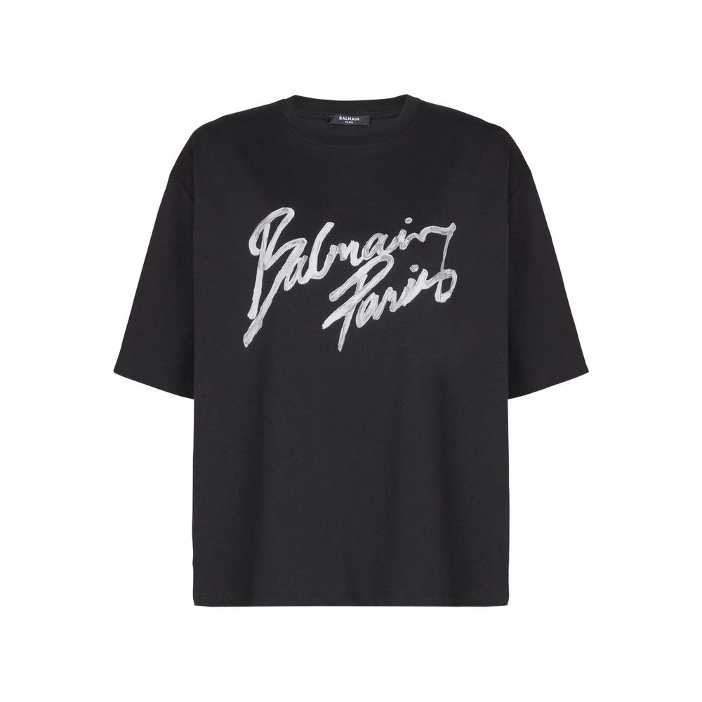 Balmain Balmain BLACK Tops - T-shirts & Jerseys Size XS / US 0-2 / IT 36-38 - 1 Thumbnail