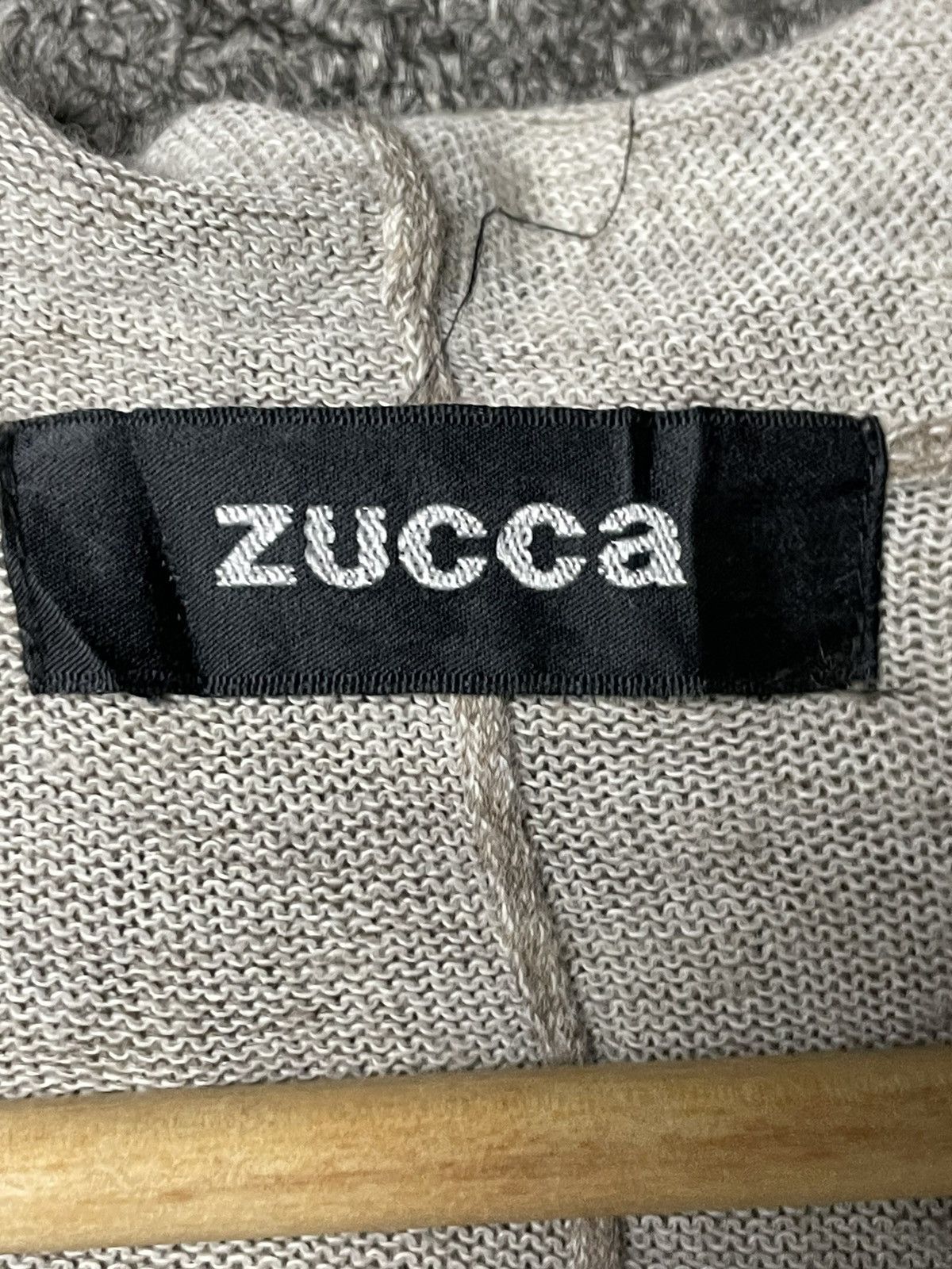 Vintage × Zucca Zucca x Vintage Knitwear Hoodie Sweater (43) Size US XL / EU 56 / 4 - 5 Thumbnail