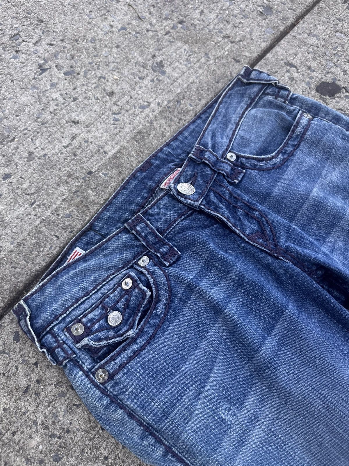 True Religion True Religion Billy Super T Jeans - Classic Bootcut Denim Size 28" / US 6 / IT 42 - 13 Thumbnail
