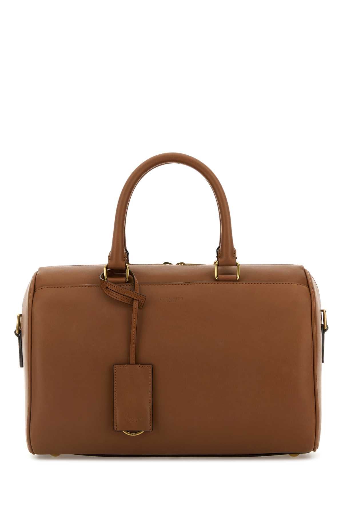 Saint Laurent Paris Caramel Leather Handbag Size ONE SIZE - 1 Thumbnail