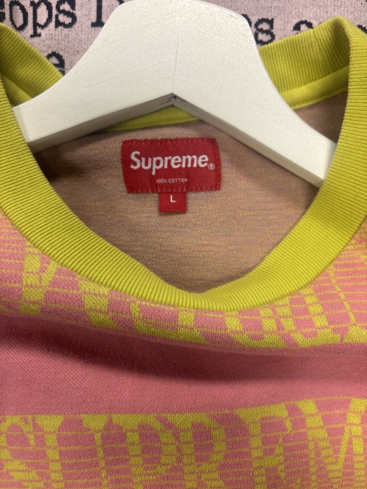 Supreme Supreme text script jacquard Size US L / EU 52-54 / 3 - 3 Thumbnail