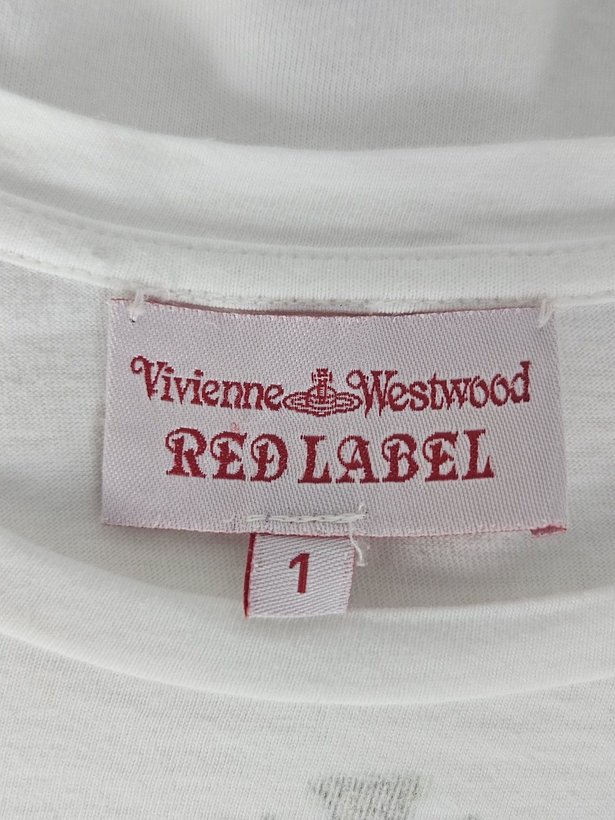 Vivienne Westwood Vivienne Westwood Red label crown tee shirt Size US S / EU 44-46 / 1 - 4 Thumbnail