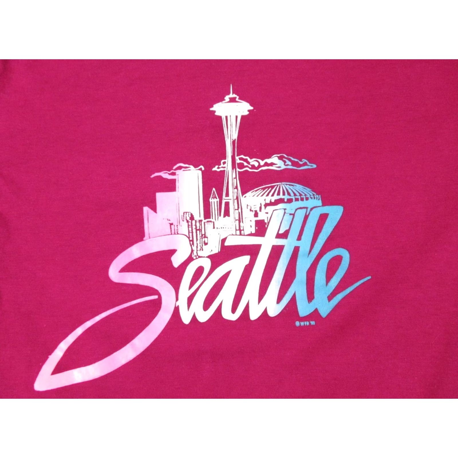 Vintage VINTAGE 80s SEATTLE WASHINGTON SKYLINE BUTTERY SOFT T-Shirt XS single stitch Men Size US XS / EU 42 / 0 - 4 Thumbnail