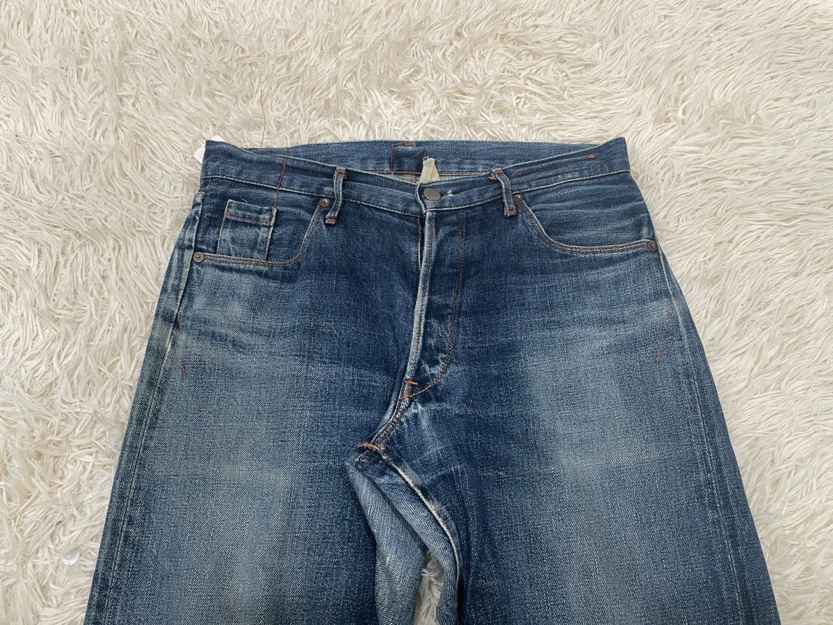 KATO Buy Now‼️Distressed Kato Selvedge Denim (KUR-01) Size US 30 / EU 46 - 6 Thumbnail