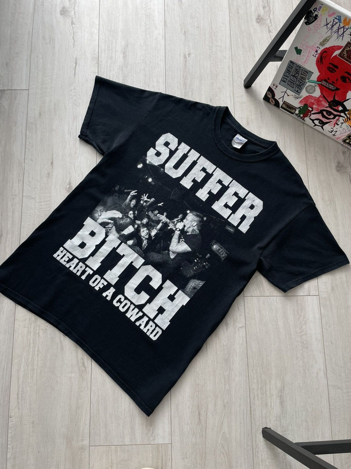 Band Tees Vintage 00’s Heart of a Coward “Suffer” Song T-Shirt Metal Size US L / EU 52-54 / 3 - 2 Thumbnail