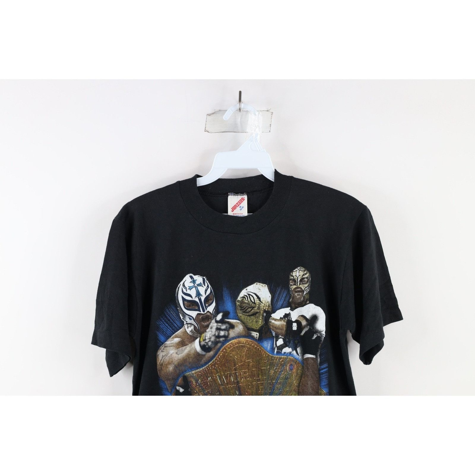 Vintage Vintage WWF Wrestlemania 22 Rey Misterio T-Shirt Size US M / EU 48-50 / 2 - 2 Thumbnail