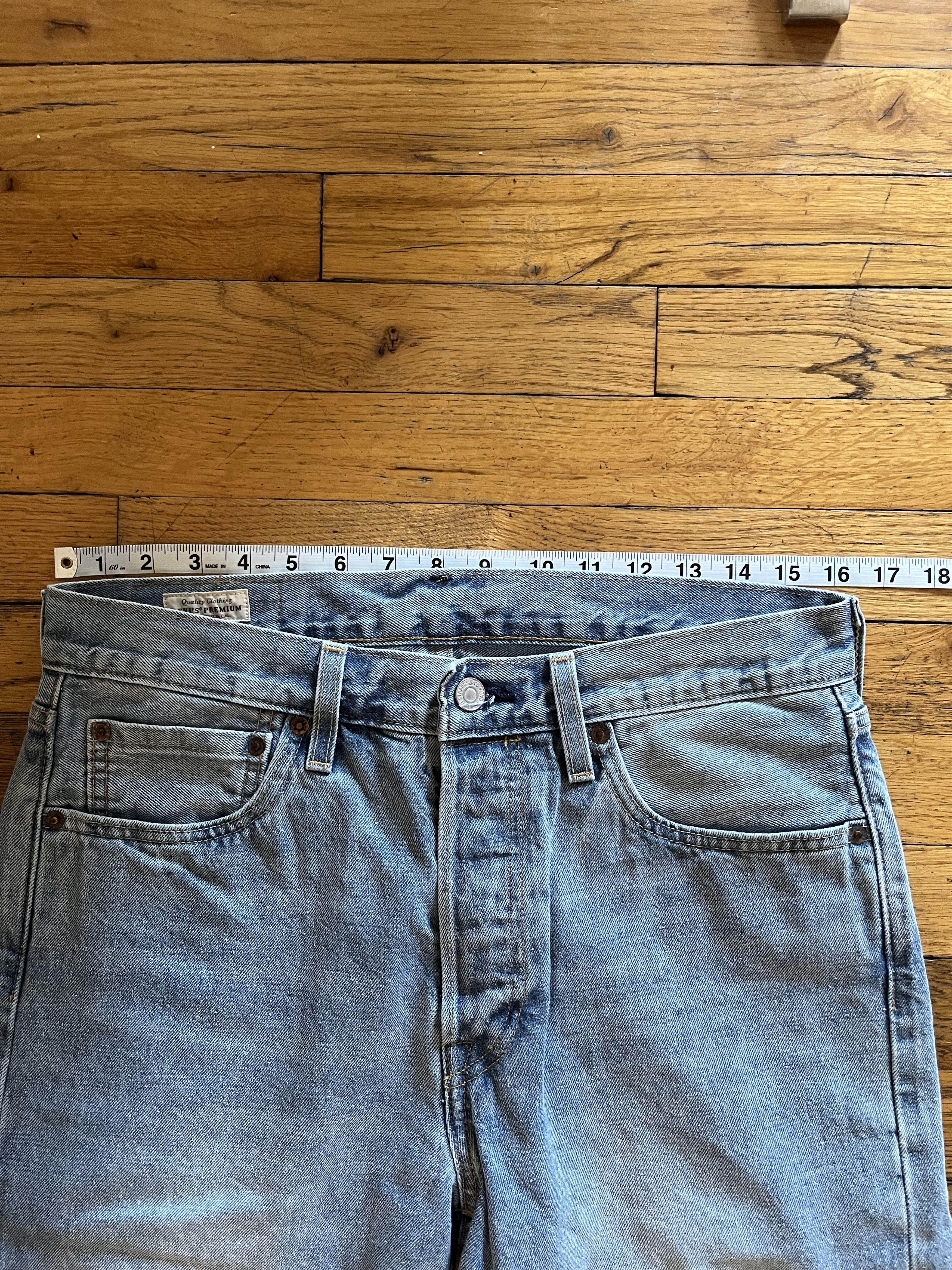 Levi's Levi's Premium light wash selvedge 501 jeans BNWOT 31x30 Size US 32 / EU 48 - 6 Thumbnail