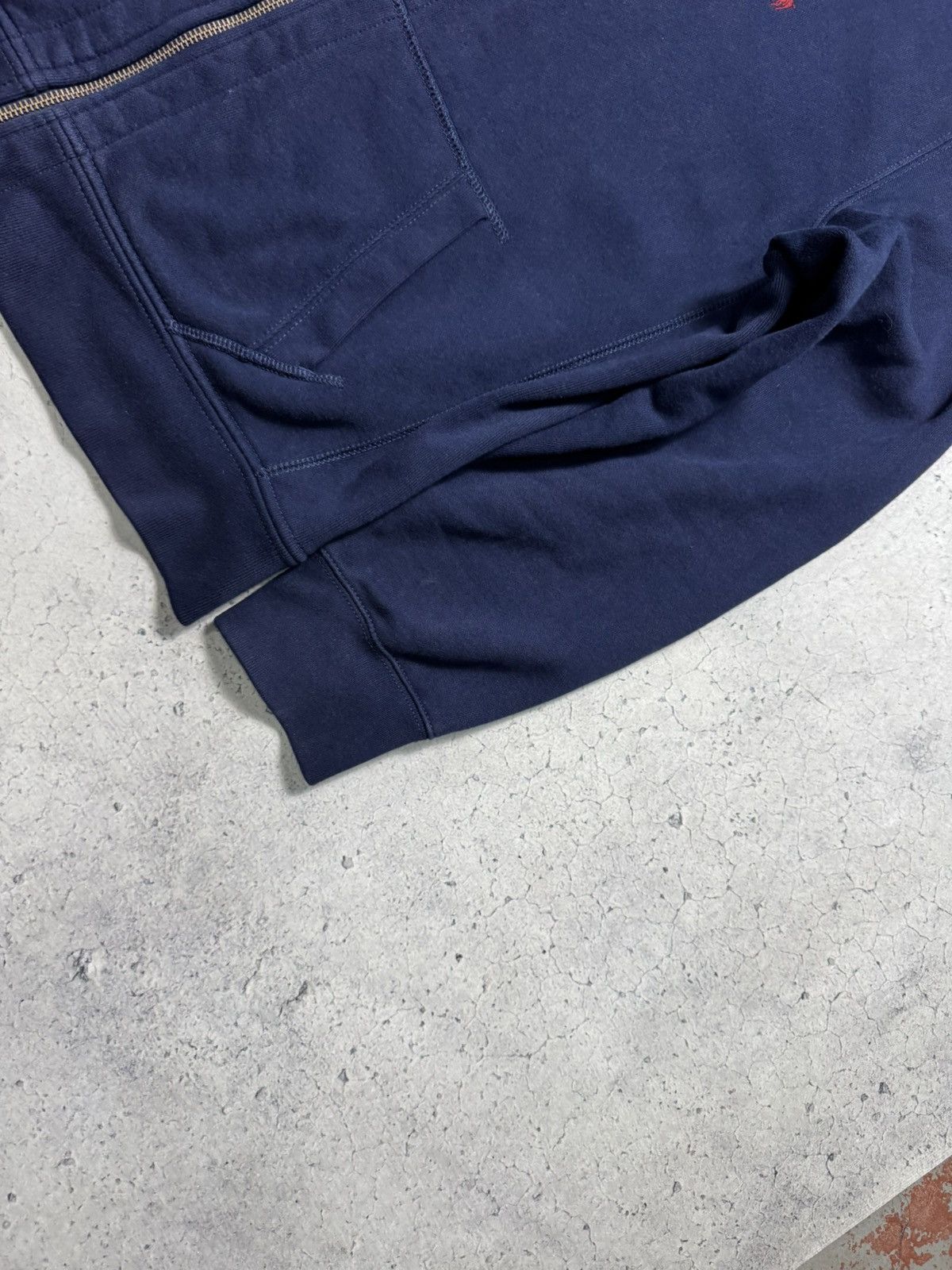 Polo Ralph Lauren × Ralph Lauren × Vintage Polo Ralph Lauren Zip Hoodie Hype Old Money Y2K Vintage Size US XL / EU 56 / 4 - 3 Thumbnail
