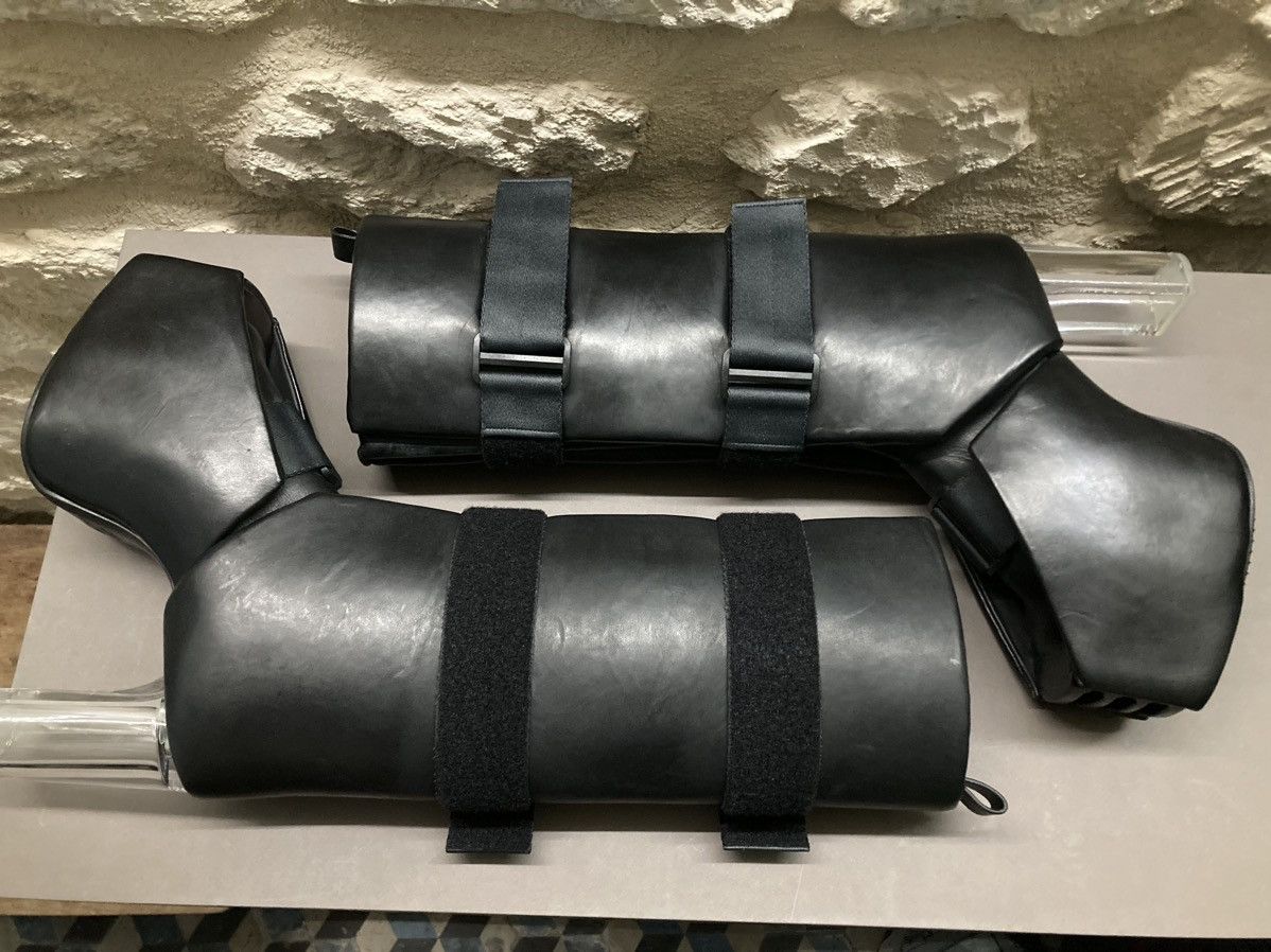Rick Owens NEVER WORN / Splint Platform Boots by Rick Owens Size US 9 / EU 42 - 9 Thumbnail