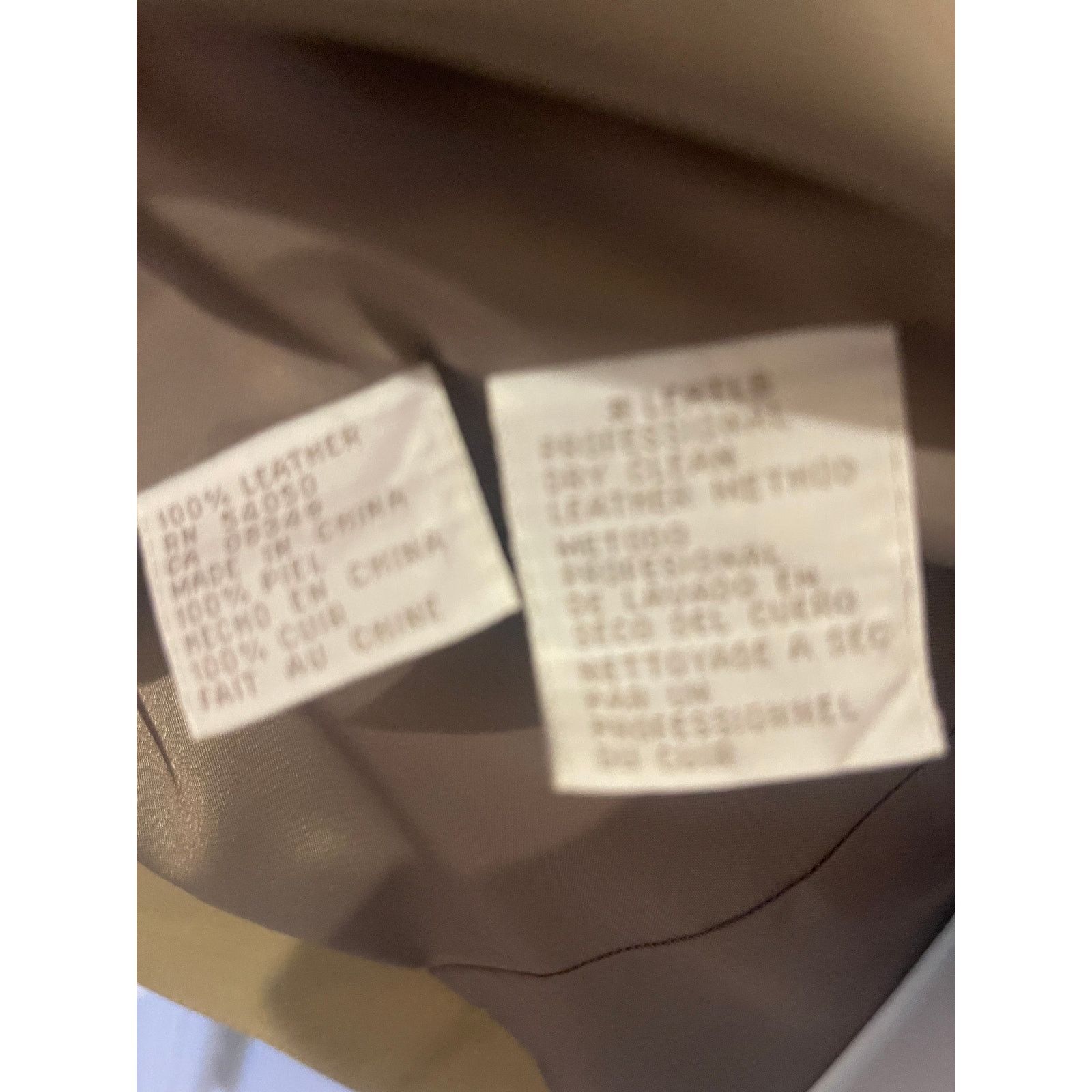 Jones New York Jones New York Vintage Tan Leather Jacket Women’s Size 8 Size M / US 6-8 / IT 42-44 - 9 Thumbnail