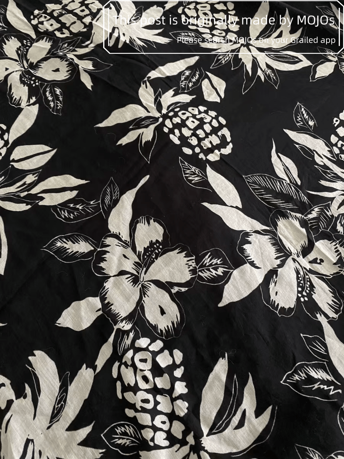 Saint Laurent Paris Saint Laurent Paris 16AW Pineapple Pattern Silk Scarf mojos Size ONE SIZE - 5 Thumbnail
