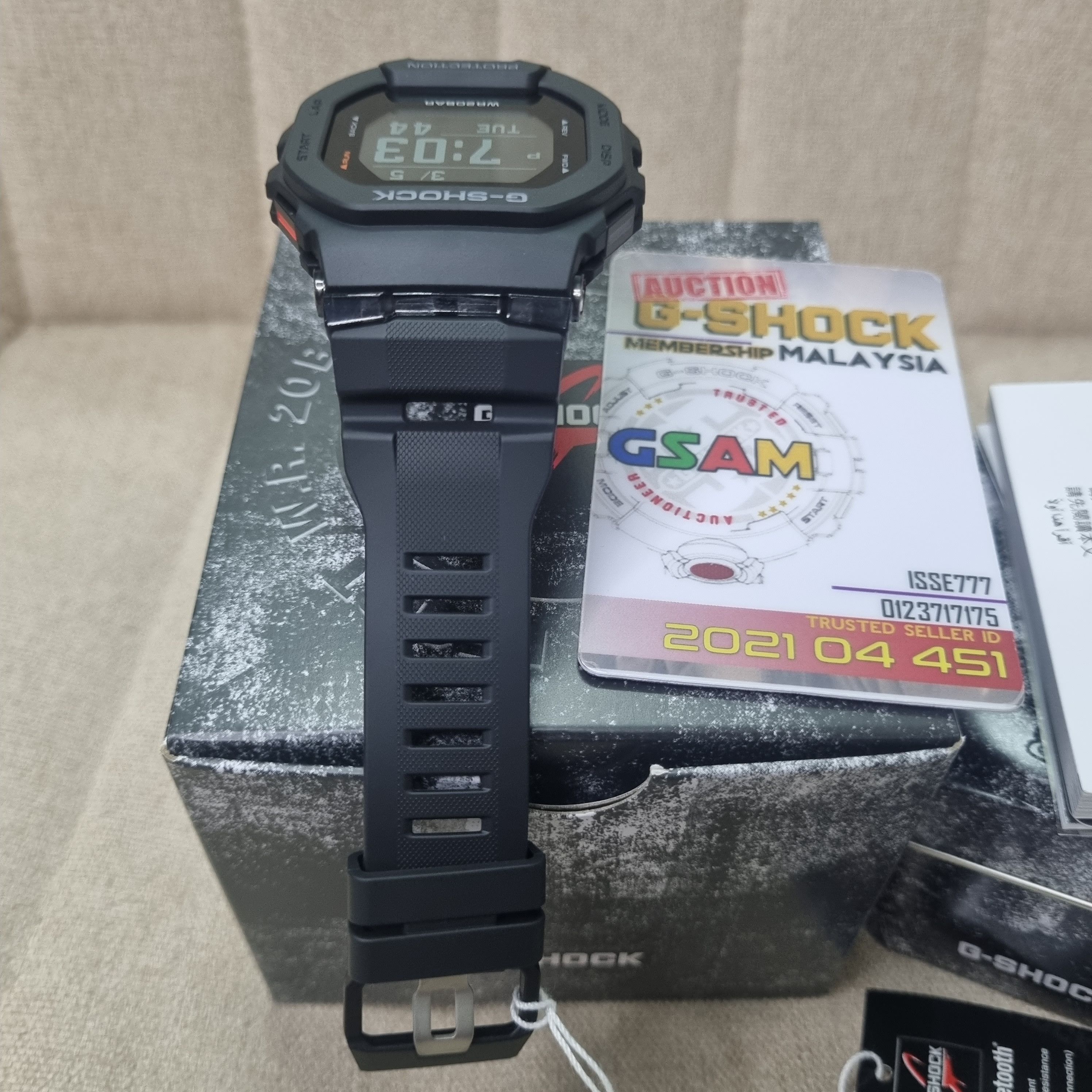 Casio Casio G Shock GBD-200-1DR Size ONE SIZE - 6 Thumbnail