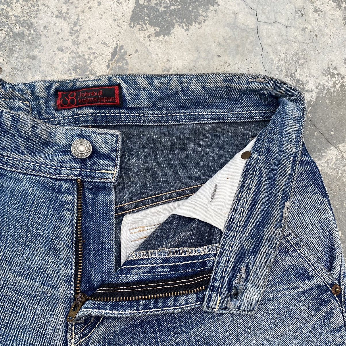 Japanese Brand JOHN BULL distressed jeans Size US 30 / EU 46 - 9 Thumbnail