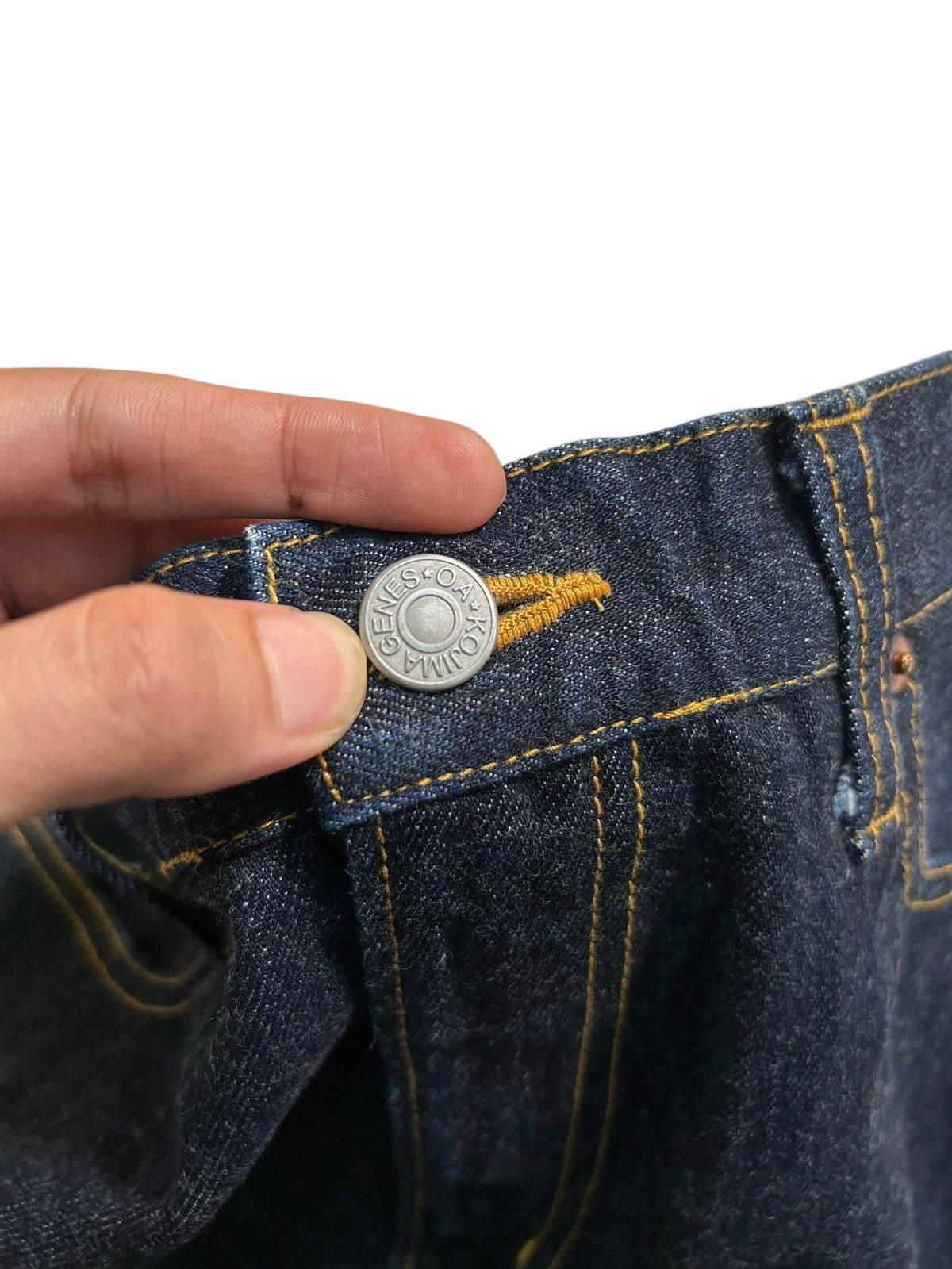 Japanese Brand × Kapital × Vintage Rare Kojima Genes Japanese Denim Jeans made in japan Size US 33 - 6 Thumbnail