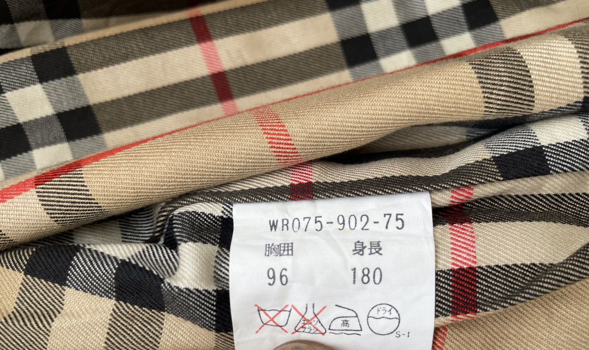 Burberry Prorsum × Vintage Vintage Burberrys Nova Check Trench Jacket Size US L / EU 52-54 / 3 - 16 Thumbnail