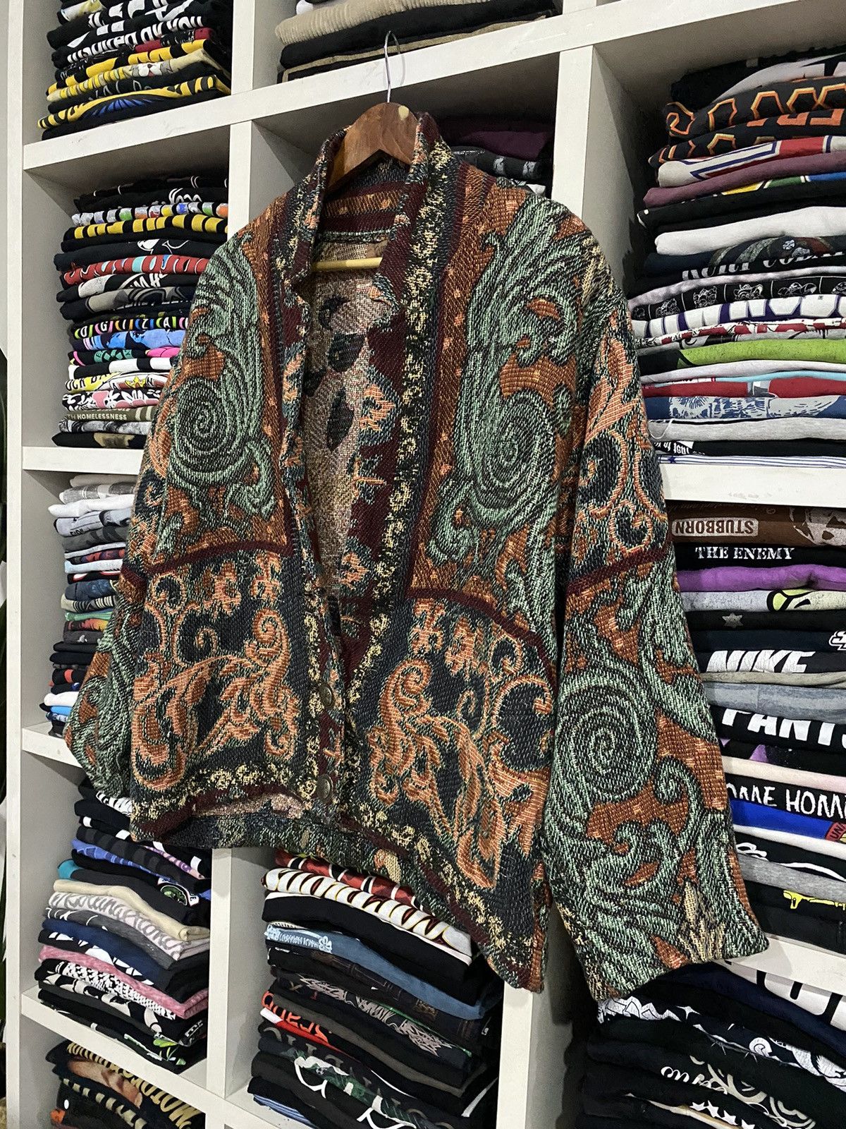 Designer × Japanese Brand × Vintage Parsley & Sage Painted Dany Jacket Size US M / EU 48-50 / 2 - 4 Thumbnail